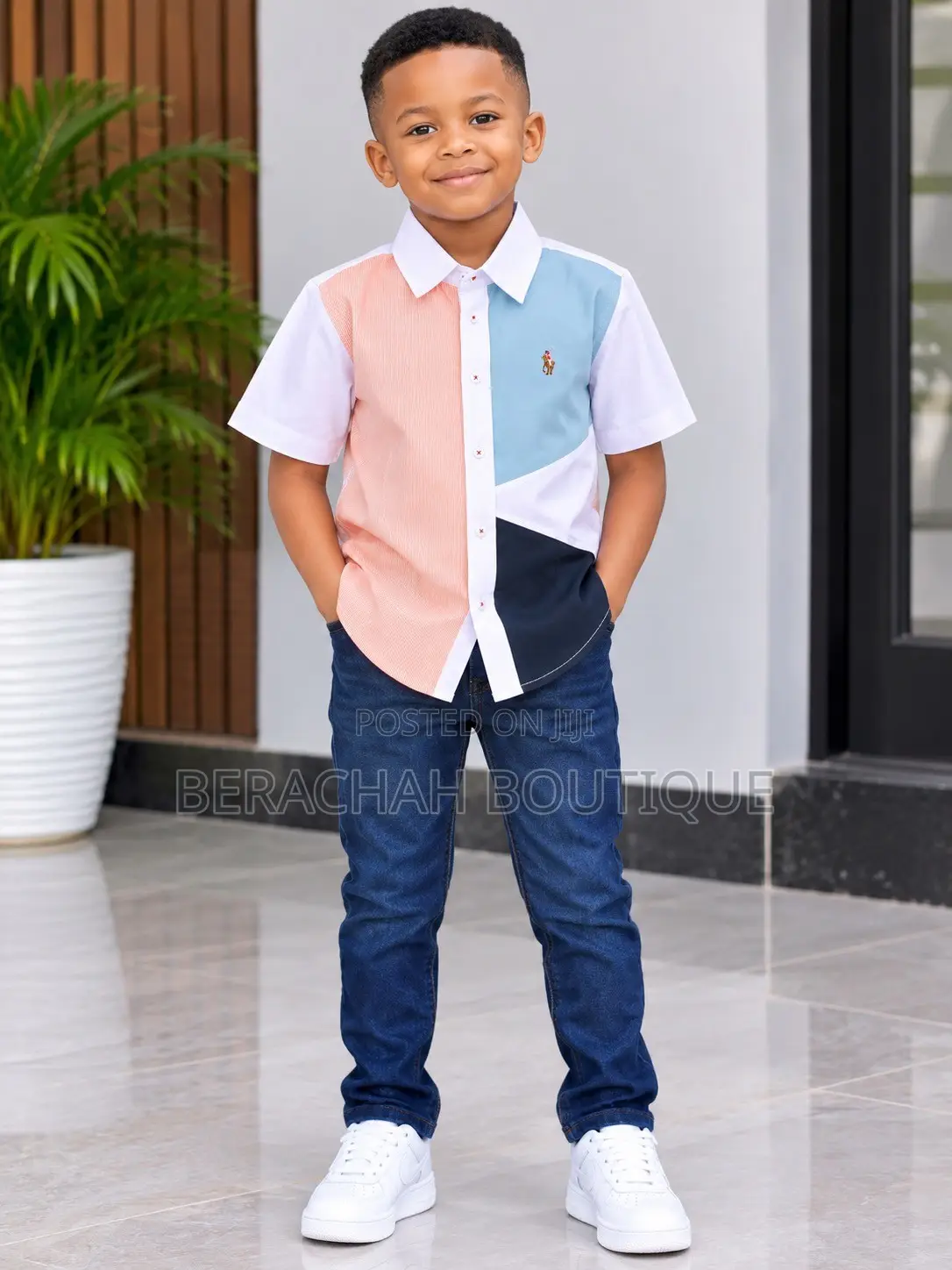 Sales Boy Stocks Shirt ,Long Sleeve Button Down Shirt Classic Kit Wear