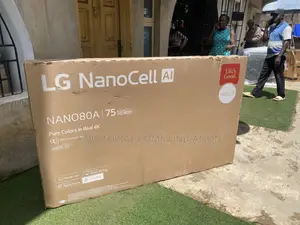 LG NanoCell 75NANO80A6A 75-Inch 4K UHD TV With Bluetooth and Wi-Fi