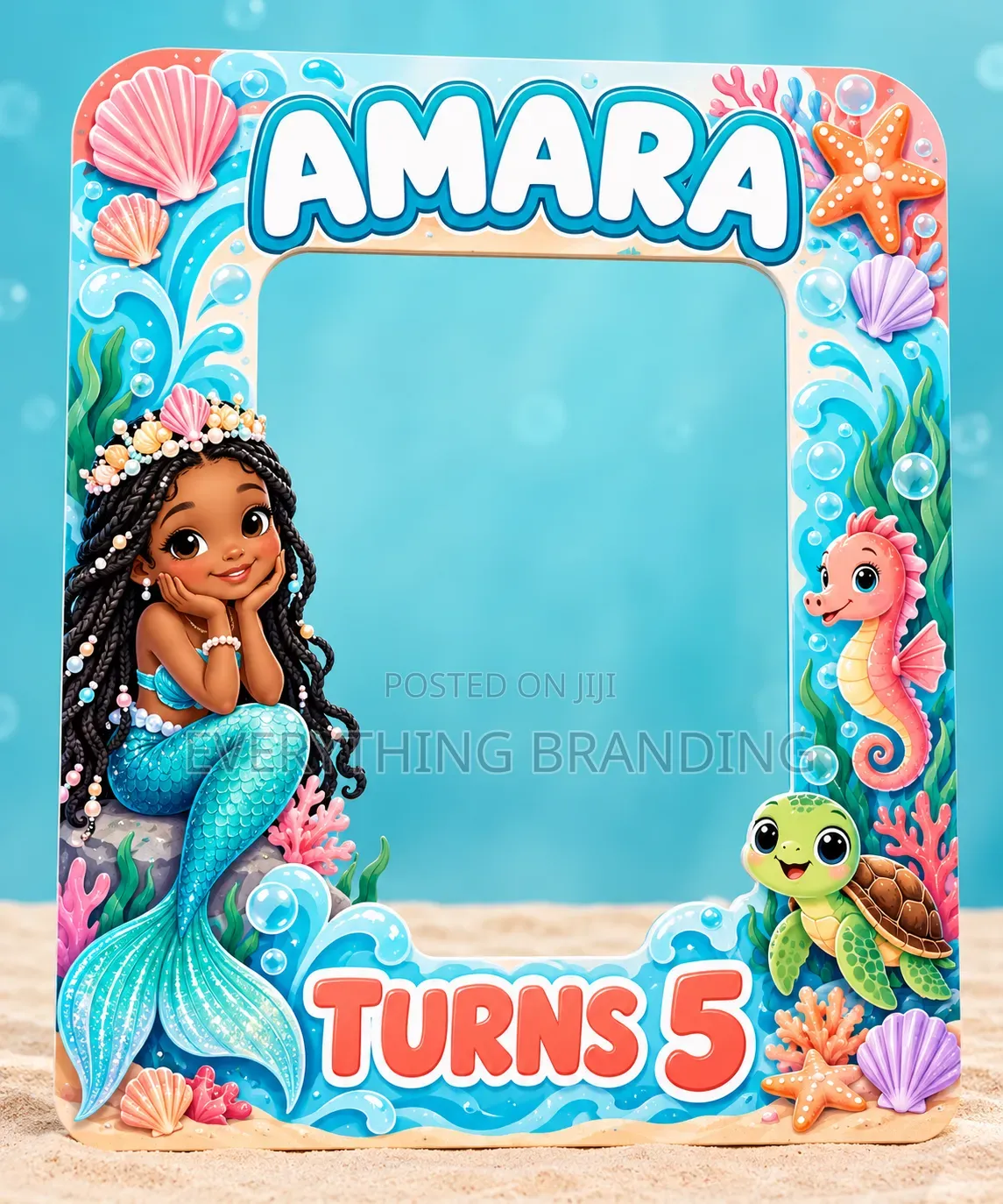 2x2ft Birthday Character Props – Custom Party Photo Decorations