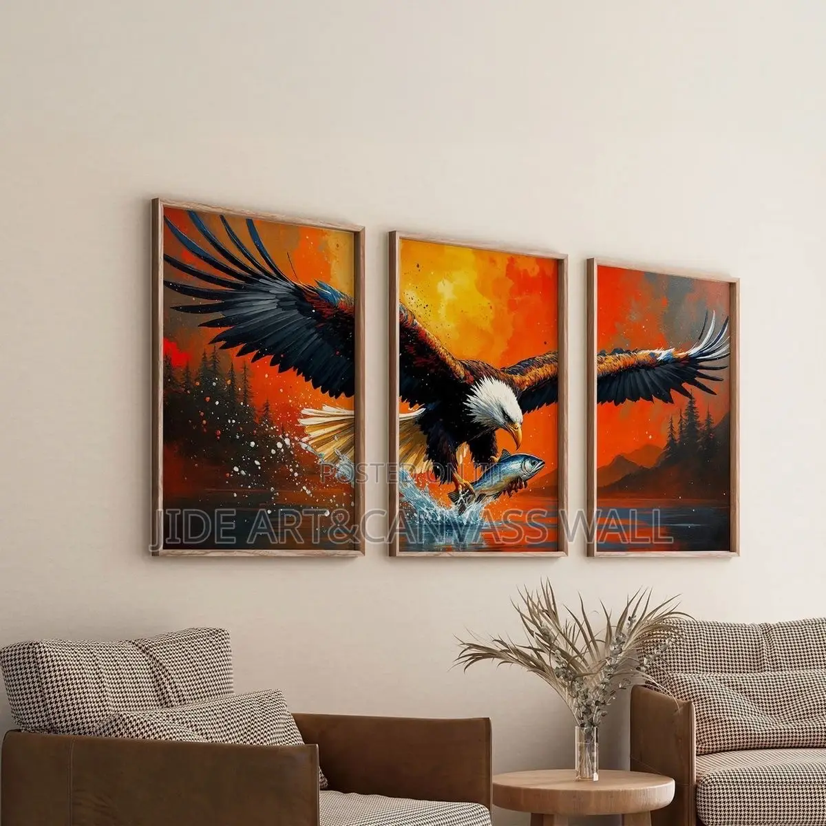 Modern Nature Splits Art Wall Decors