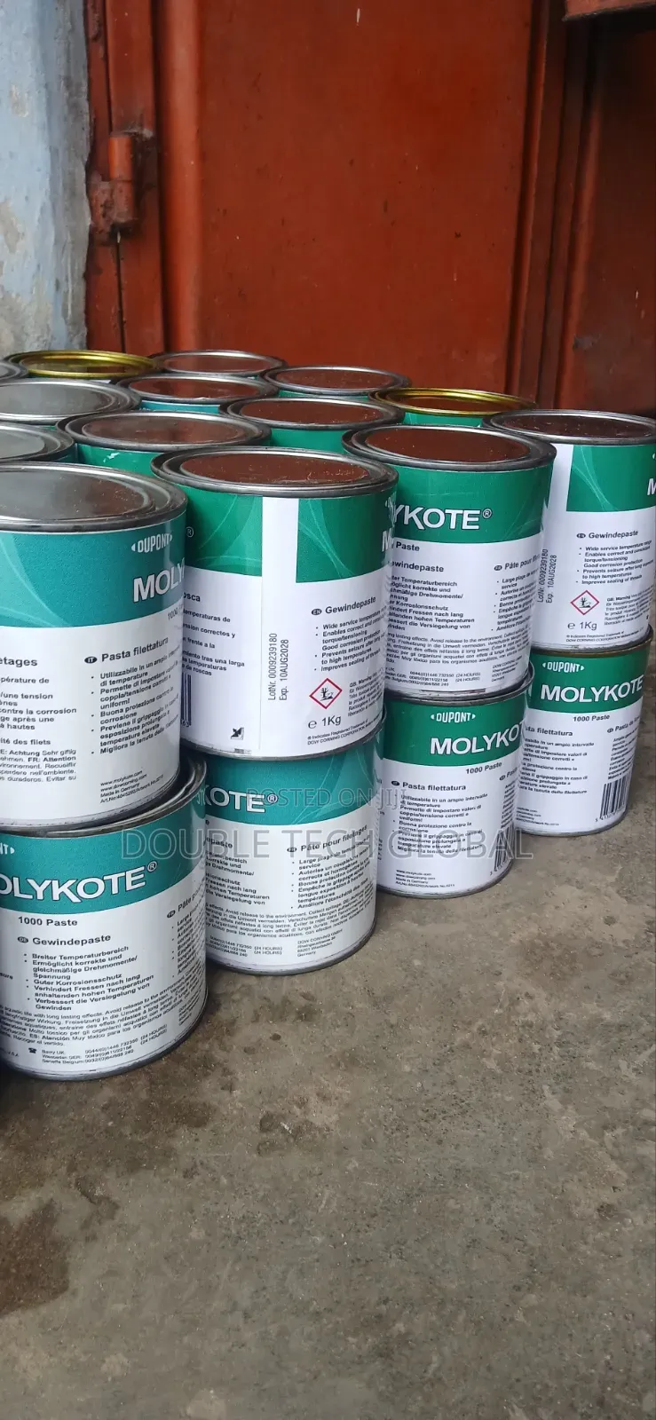 Dupont Molykote 1000 Paste 1Kg - Thread Paste for Bolt Nut & Flange