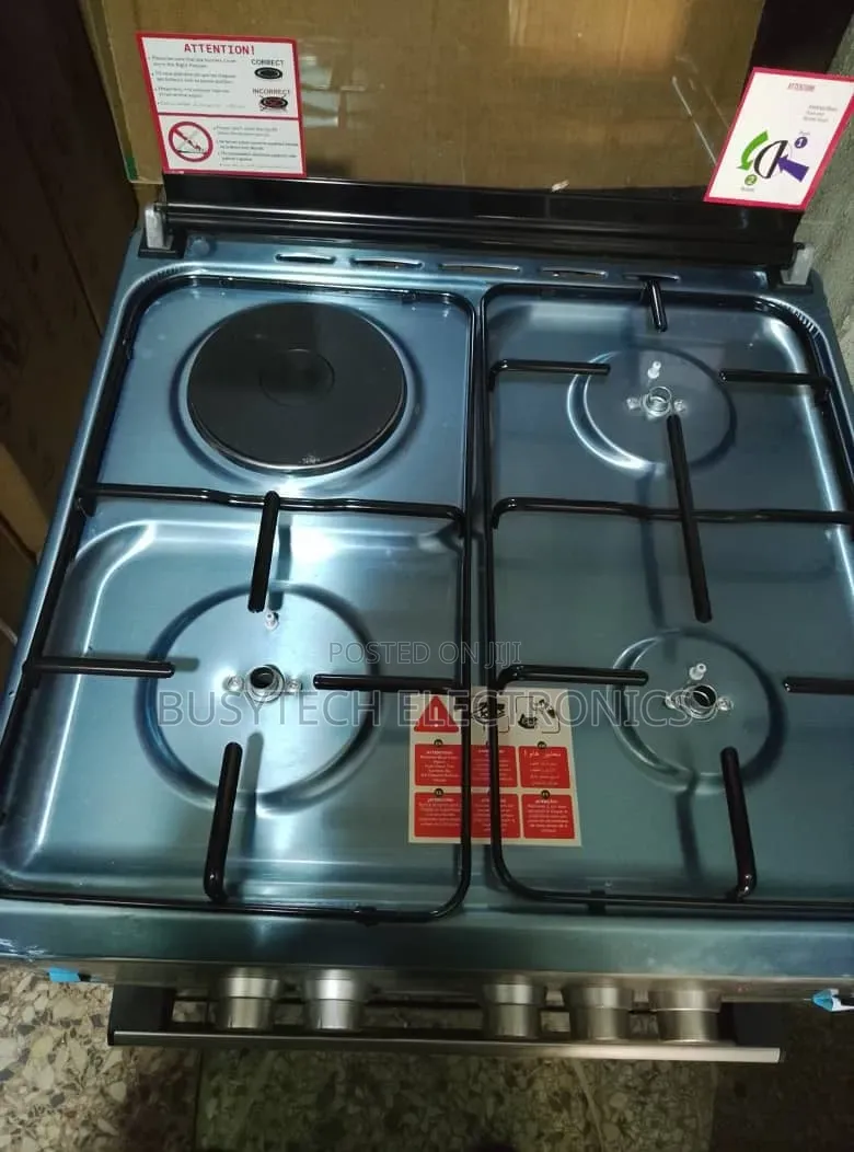 Maxi 3 Gas Cooker With Electric Hotplate and Oven