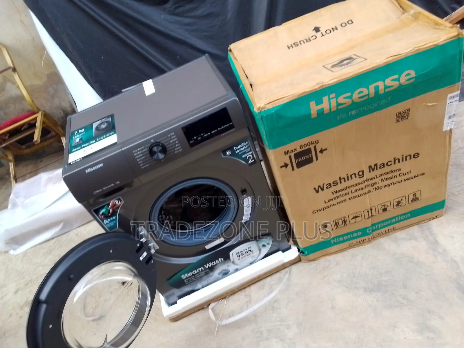 Get Your Hisense 7KG Automatic Front Load Washer Today