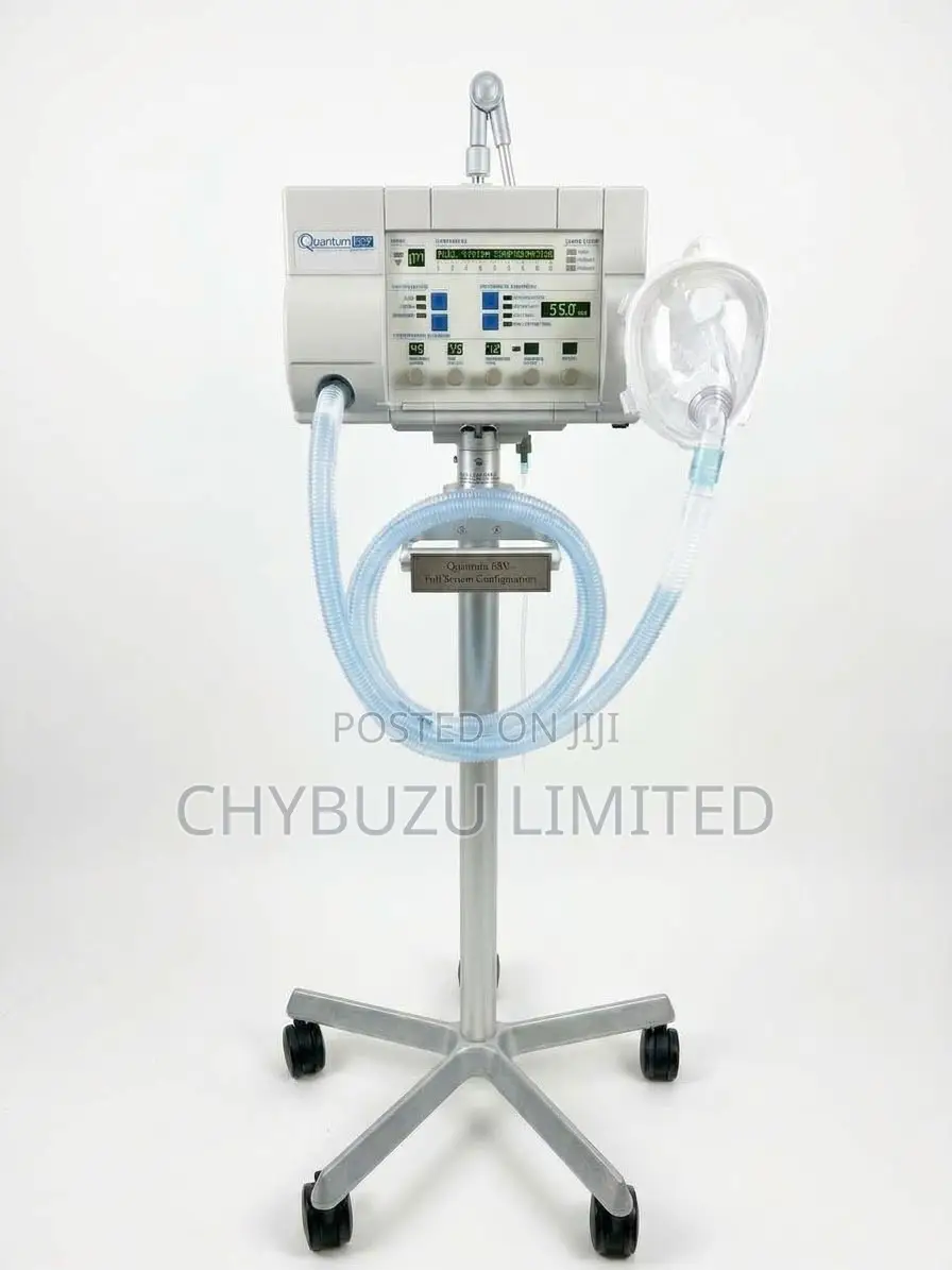 Healthdyne Respironics Quantum PSV Medical Ventilator With Stand