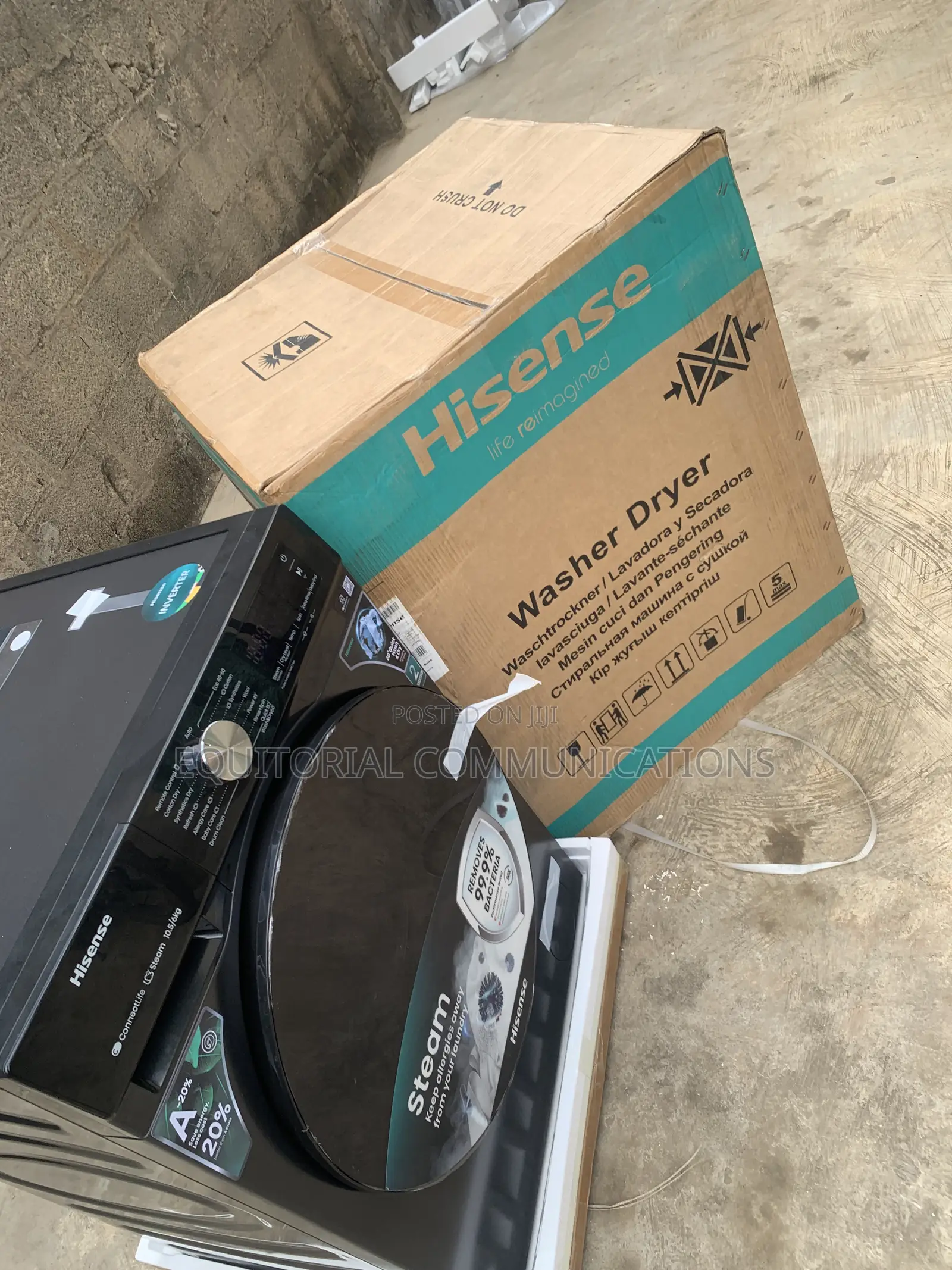 Hisense 10.5kg Wash / 6kg Dry – Modern Comfort, Exceptional Convenienc