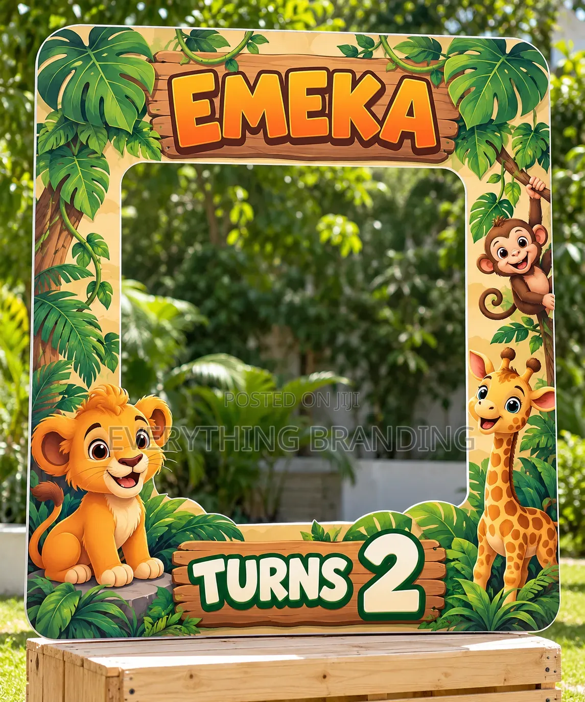 3x2ft Selfie Photo Booth Frame for Birthday & Party Events