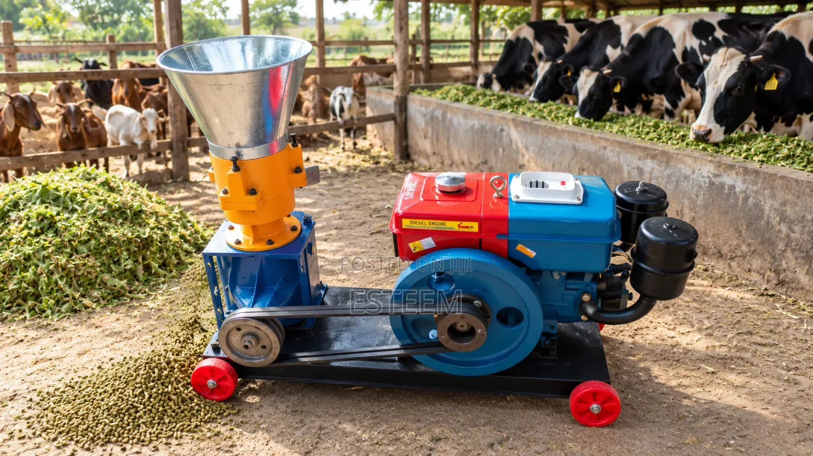 Pelletizer -Diesel Engine