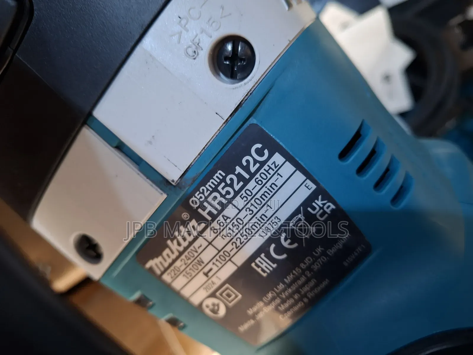 Makita HR5212C Rotary Hammer 52mm 1510w