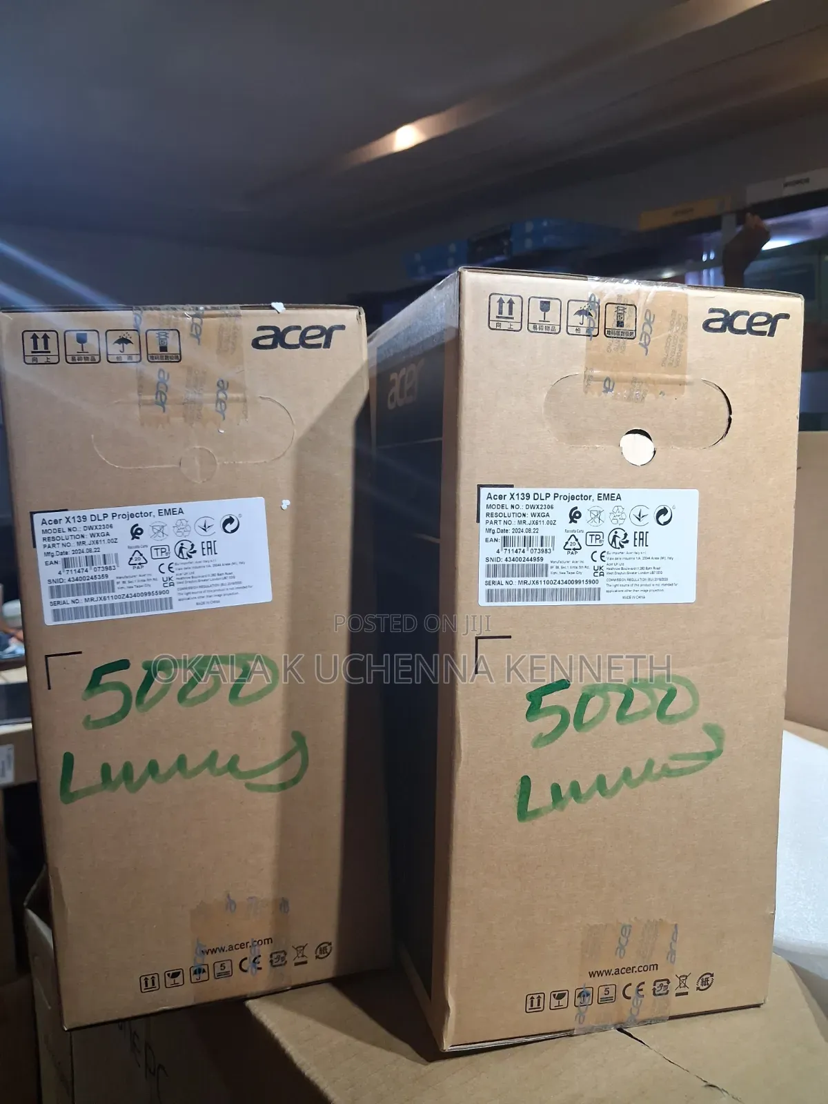 Acer X139 DLP Projector 5000 Lumens