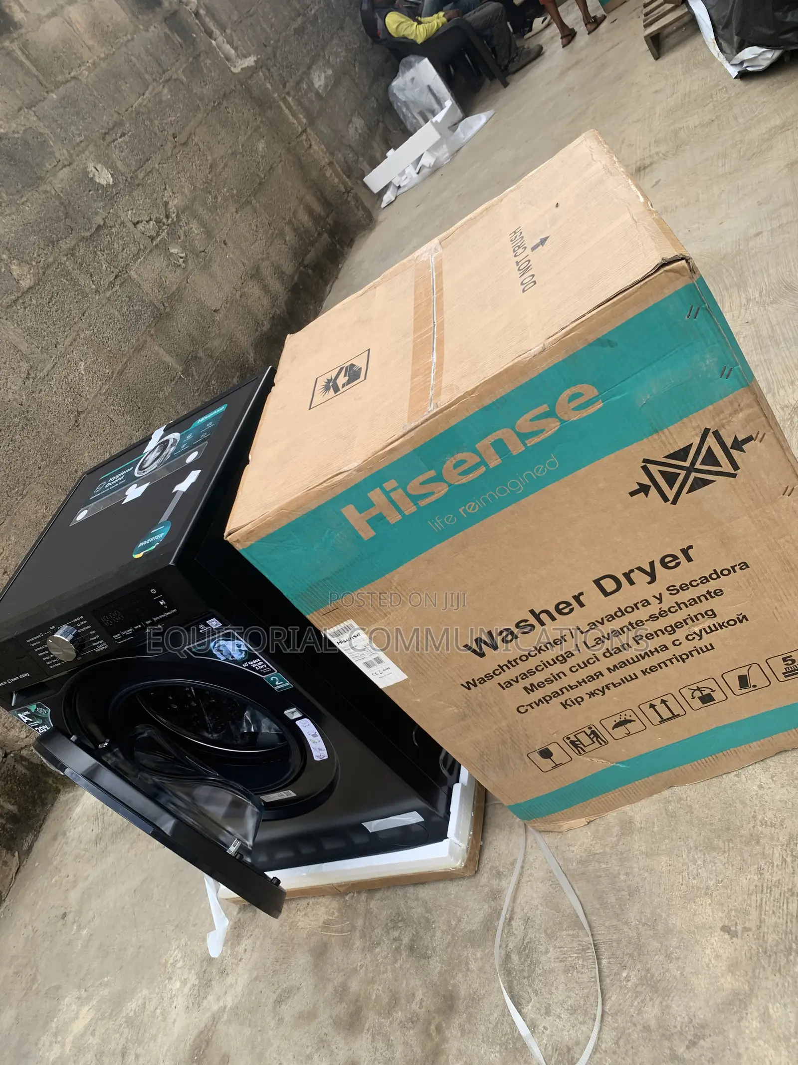 Hisense 10.5kg Washer Dryer – Sophisticated Care for Modern Living