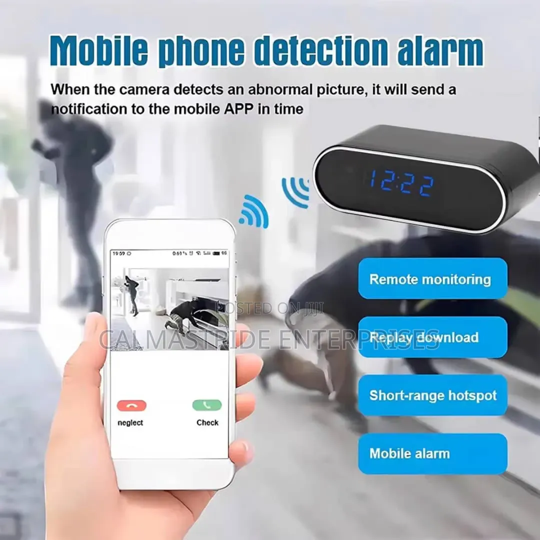 Clock Spy Camera