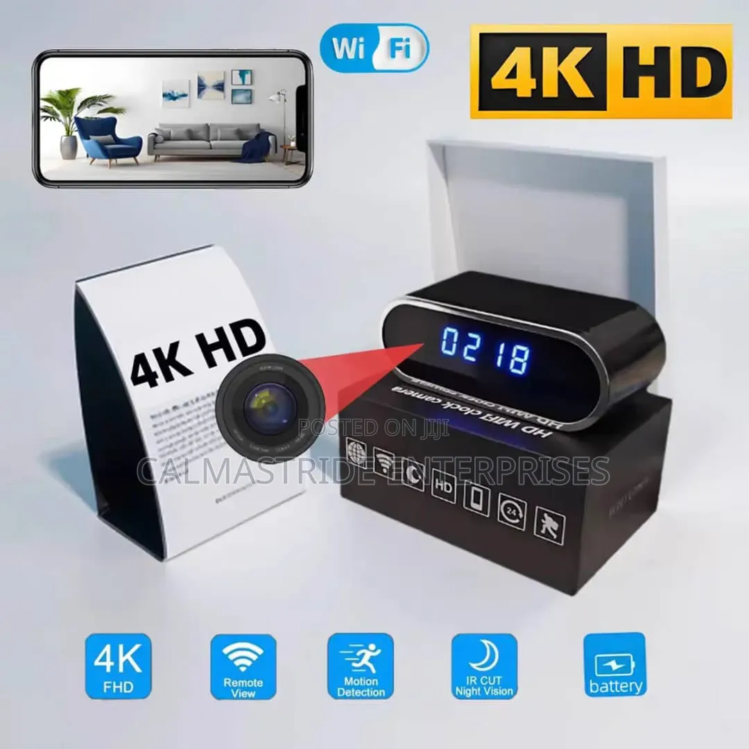 Clock Spy Camera