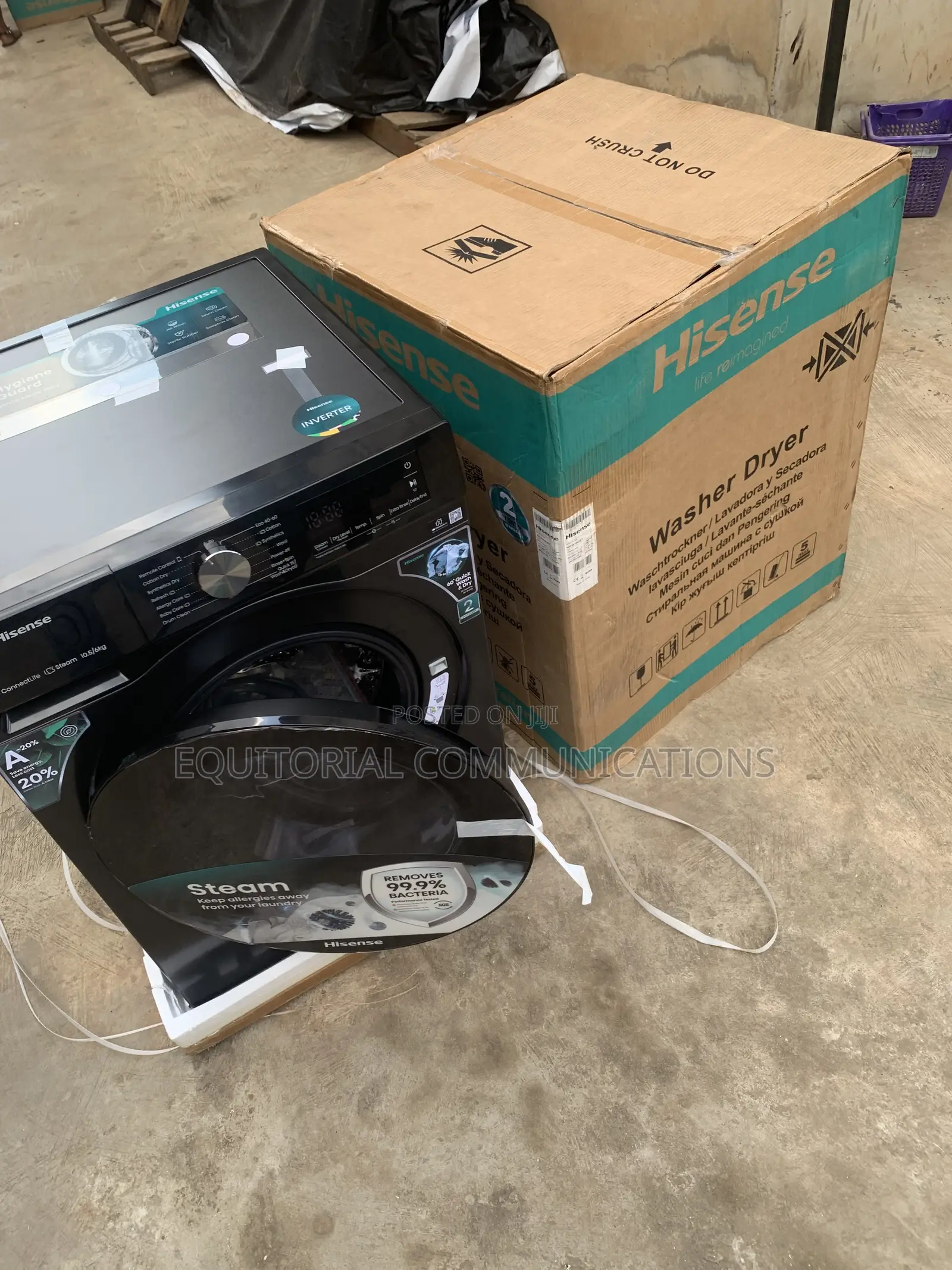 Hisense 10.5kg Wash / 6kg Dry – A Modern Essential for Your Home