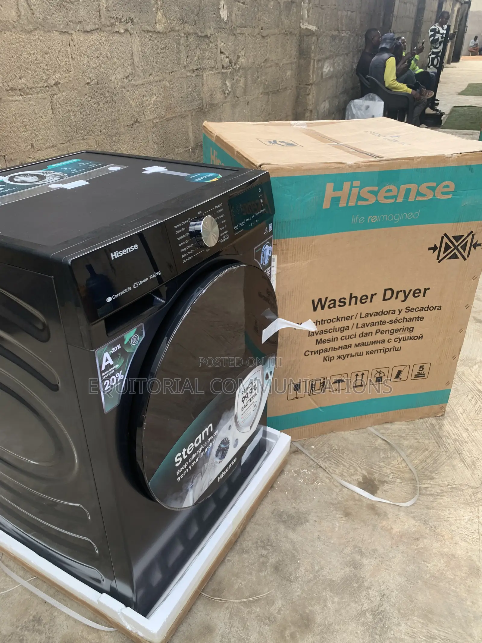 Hisense 10.5kg Wash / 6kg Dry – A Modern Essential for Your Home