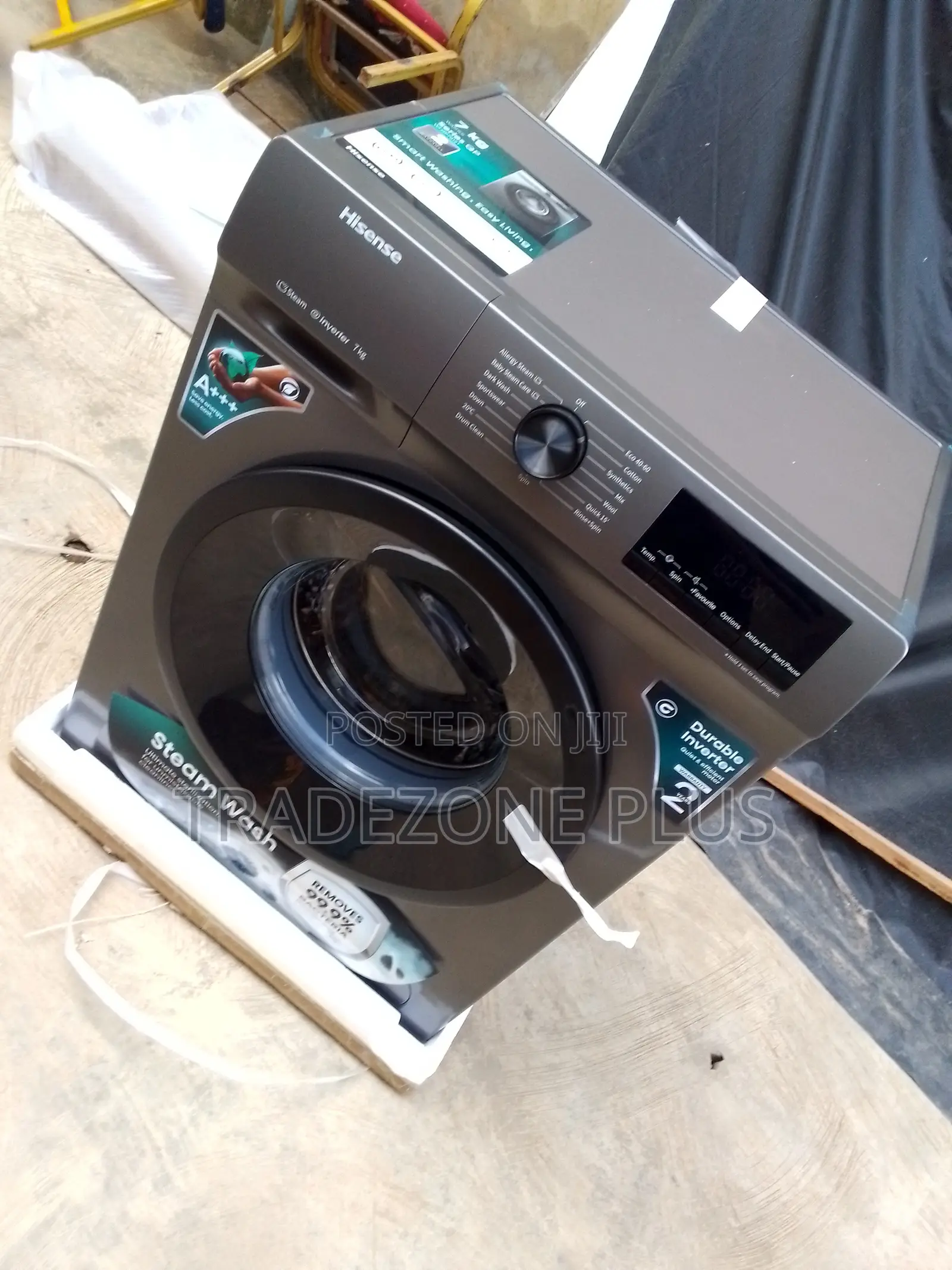 Modern Hisense Front Load Washing Machine 7KG Capacity