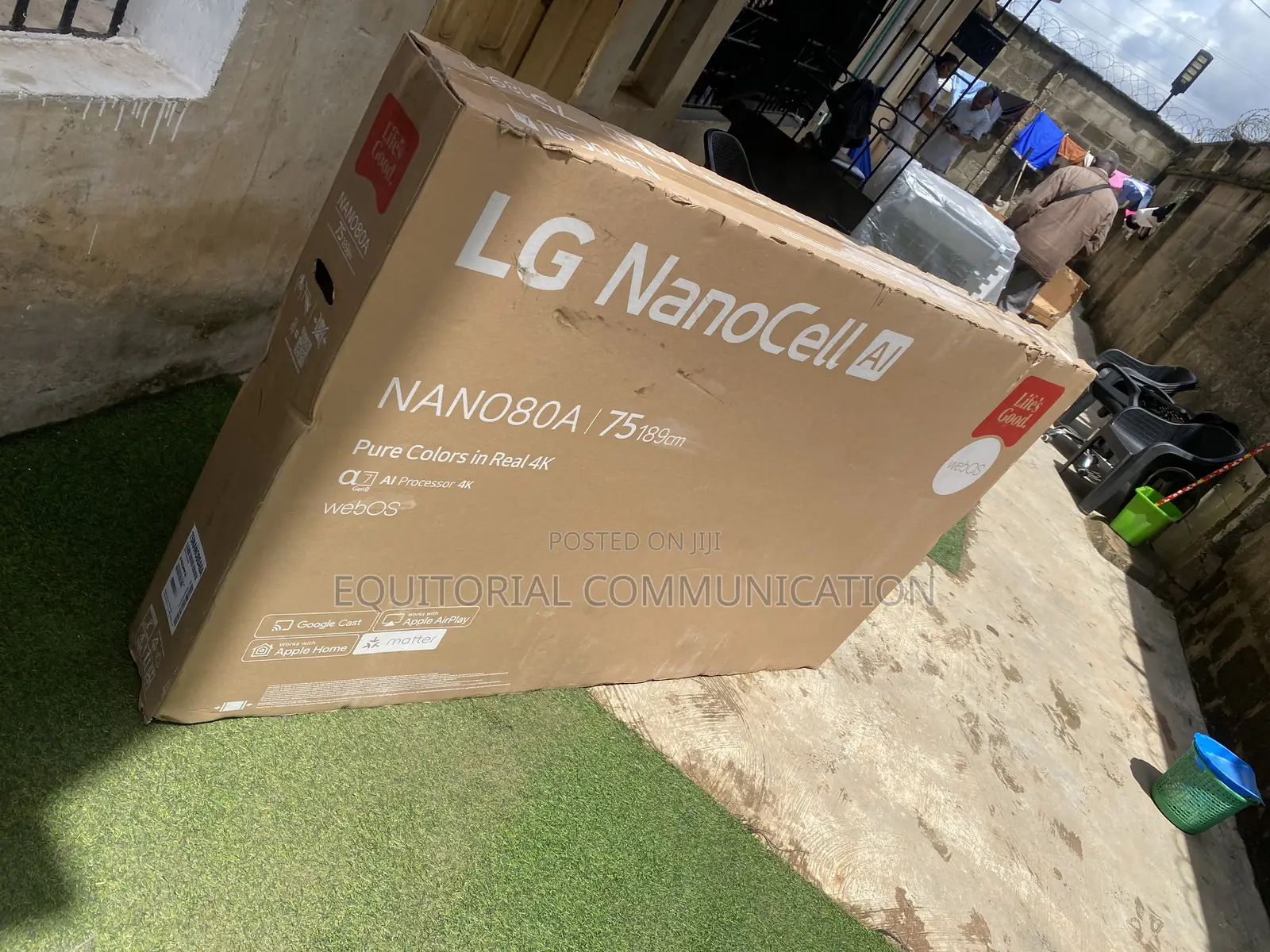 LG 75nano80a6a 75-Inch Ai 4k TV With VRR Up to 60hz