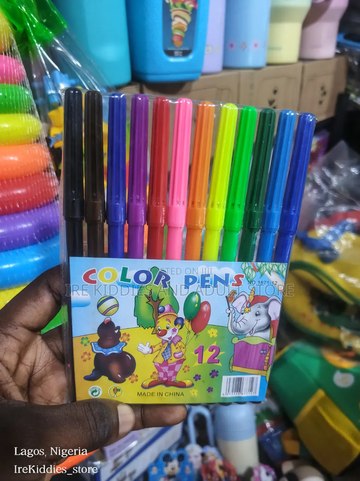 12pcs of 12 Coloured Pen