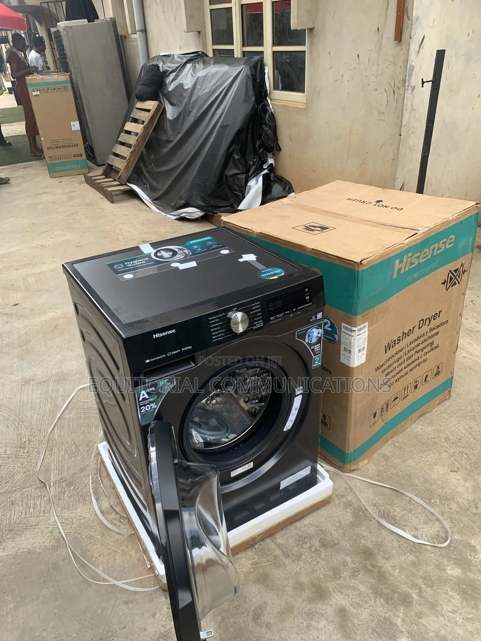 Hisense WD3S1043BT – 10.5kg Washing Capacity, 6kg Drying Convenience