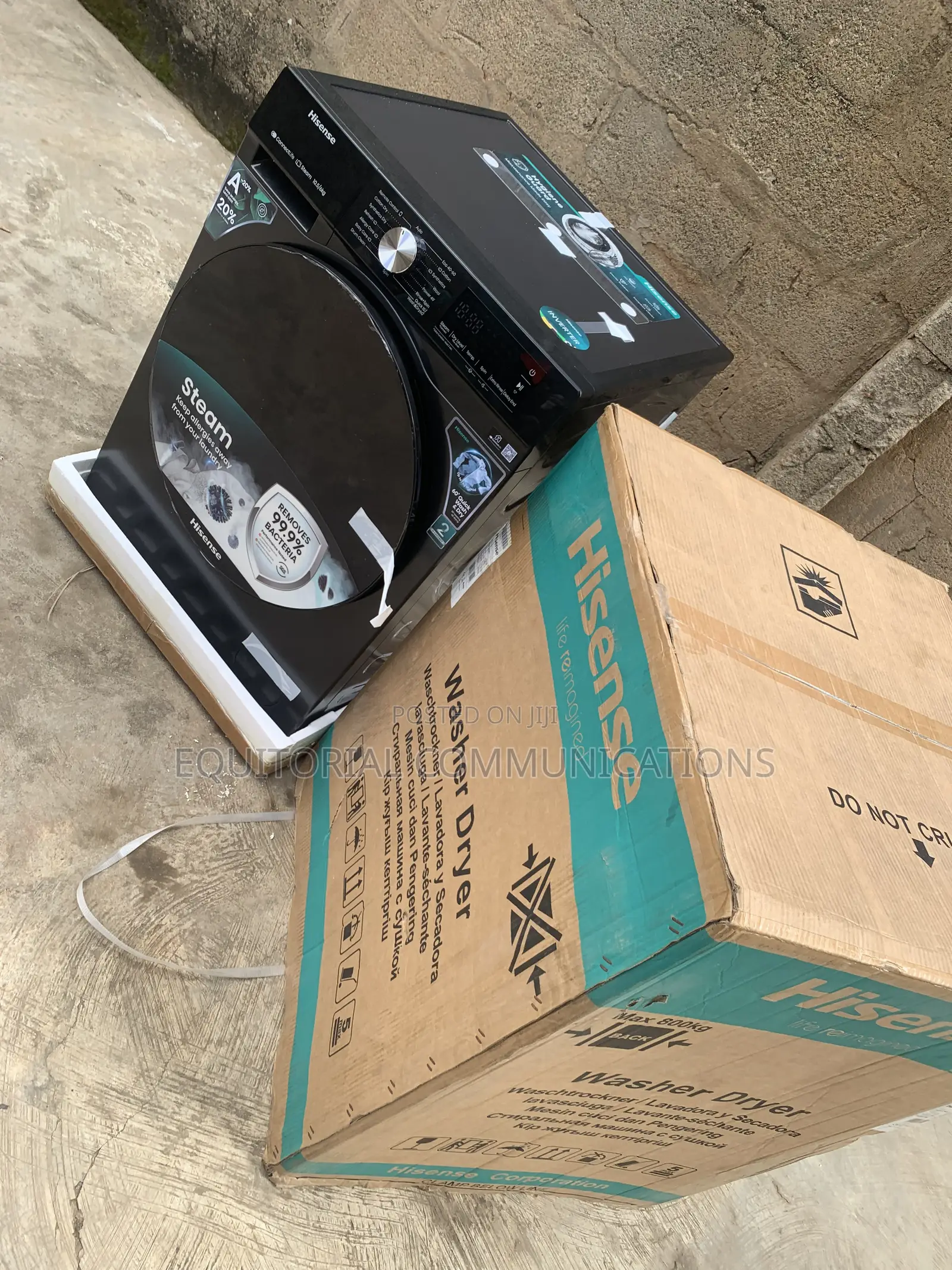 Hisense WD3S1043BT – 10.5kg Washing Capacity, 6kg Drying Convenience