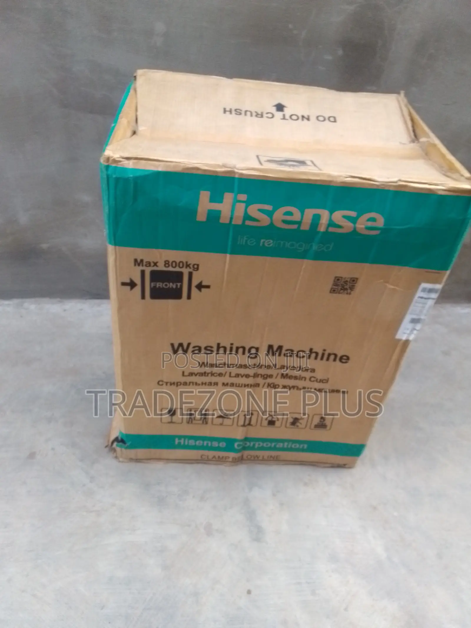 Hisense 7KG Front Load Laundry Appliance With Inverter Technology