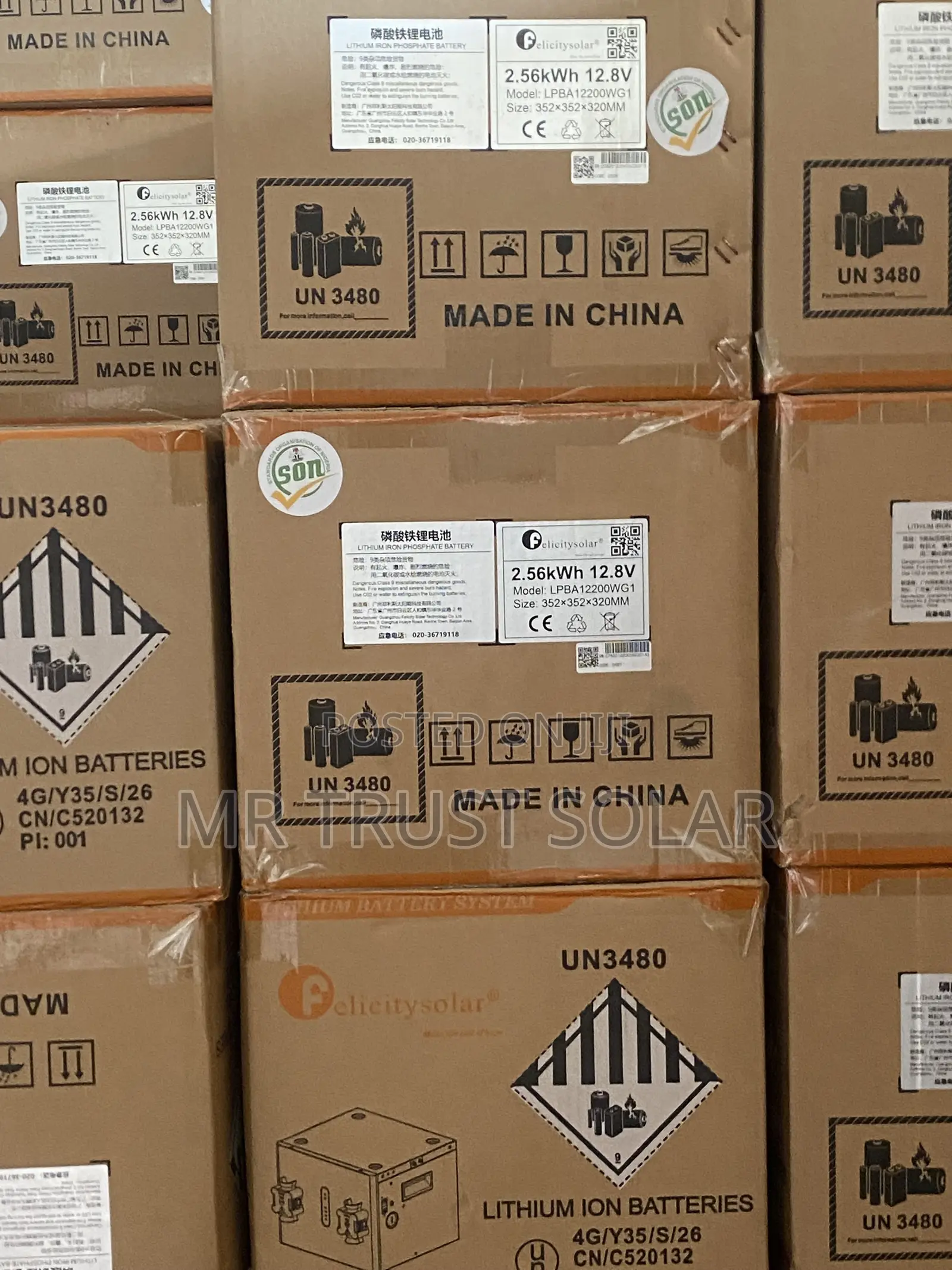 FELICITY 2.56kWh 12.8V Lithium Battery