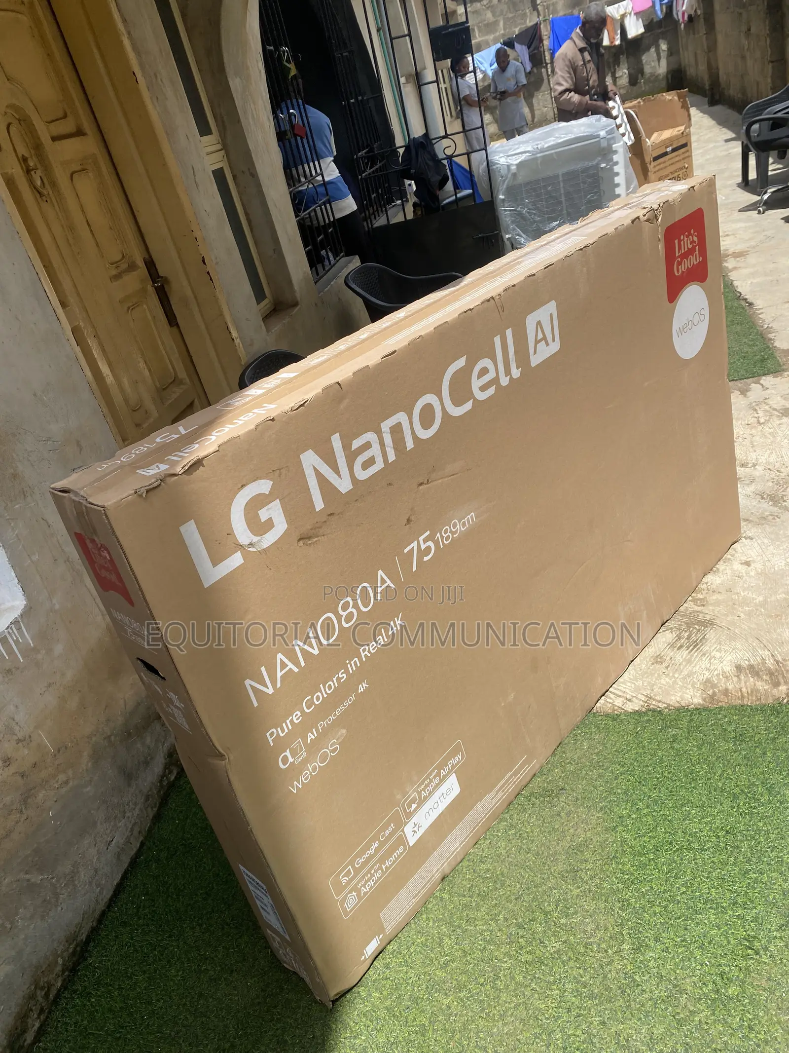 LG NanoCell AI 75-Inch Smart TV With Α7 Gen8 Processor and webOS 25