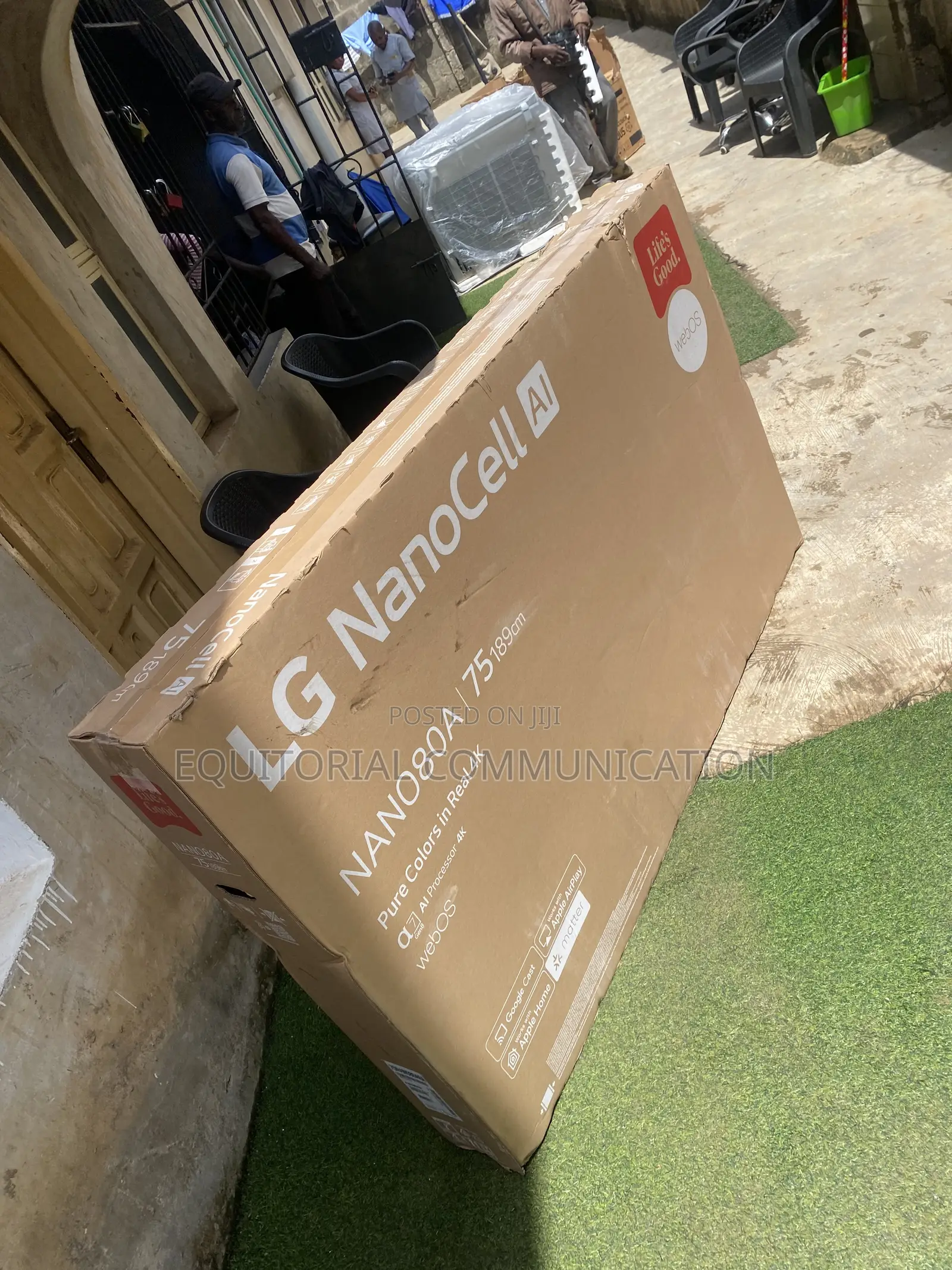 LG 75-Inch 4K UHD NanoCell TV With AI Sound Pro and Bluetooth