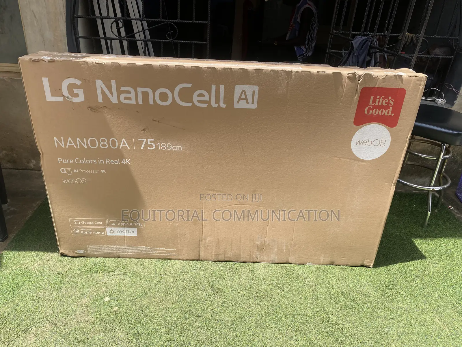 LG 75-Inch 4K UHD NanoCell TV With AI Sound Pro and Bluetooth