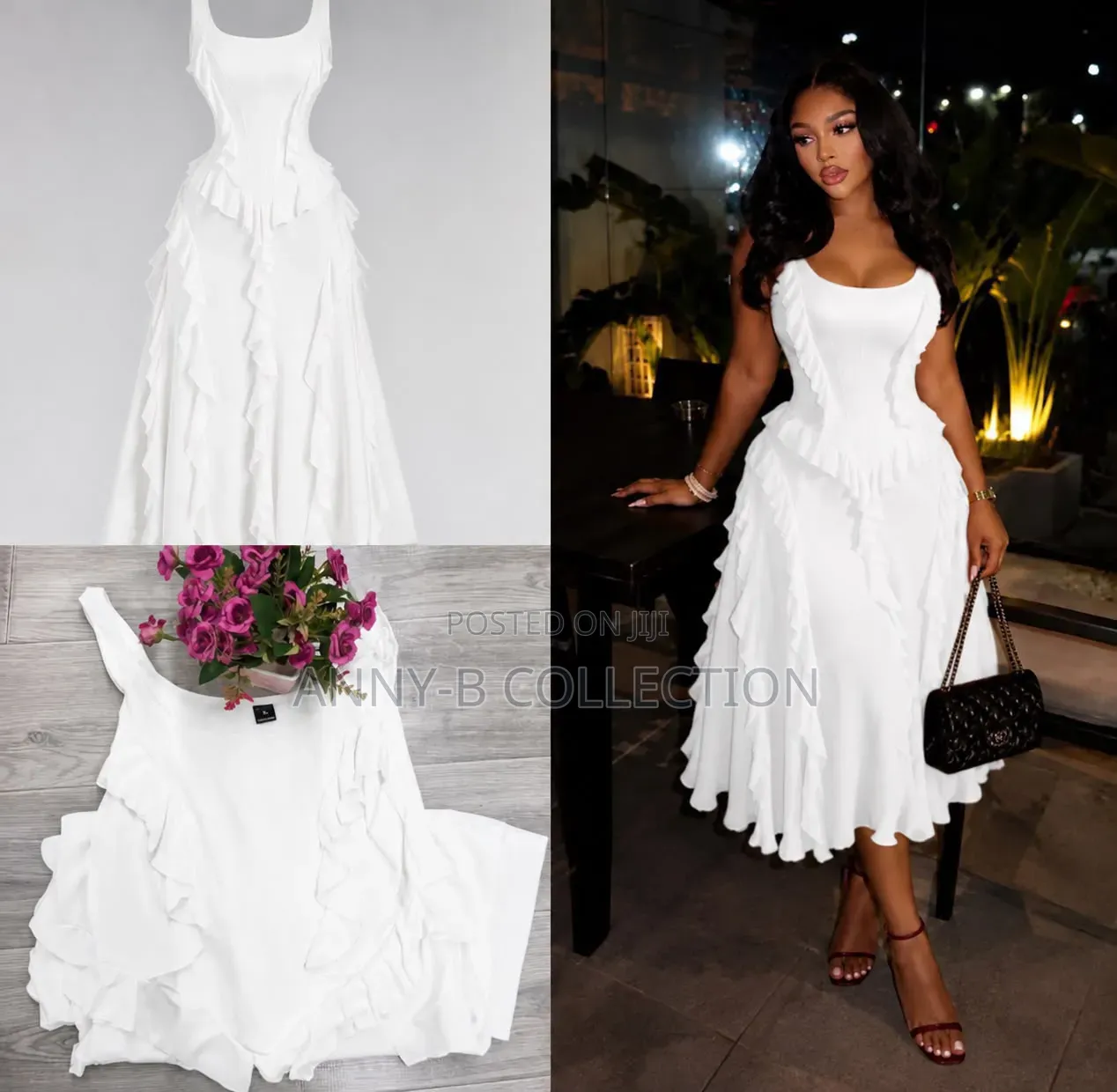 Ladies Mesh Dinner Dress