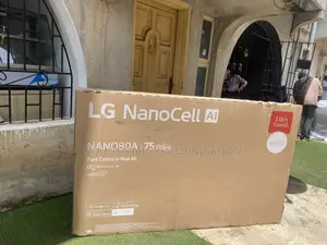 LG 75NANO80A6A Smart TV With NanoCell Colours and Α7 AI Processing