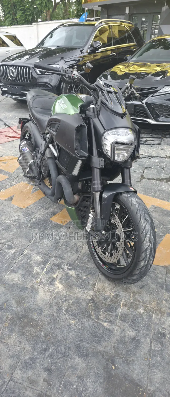 Ducati Diavel 1260 S 2018 Green