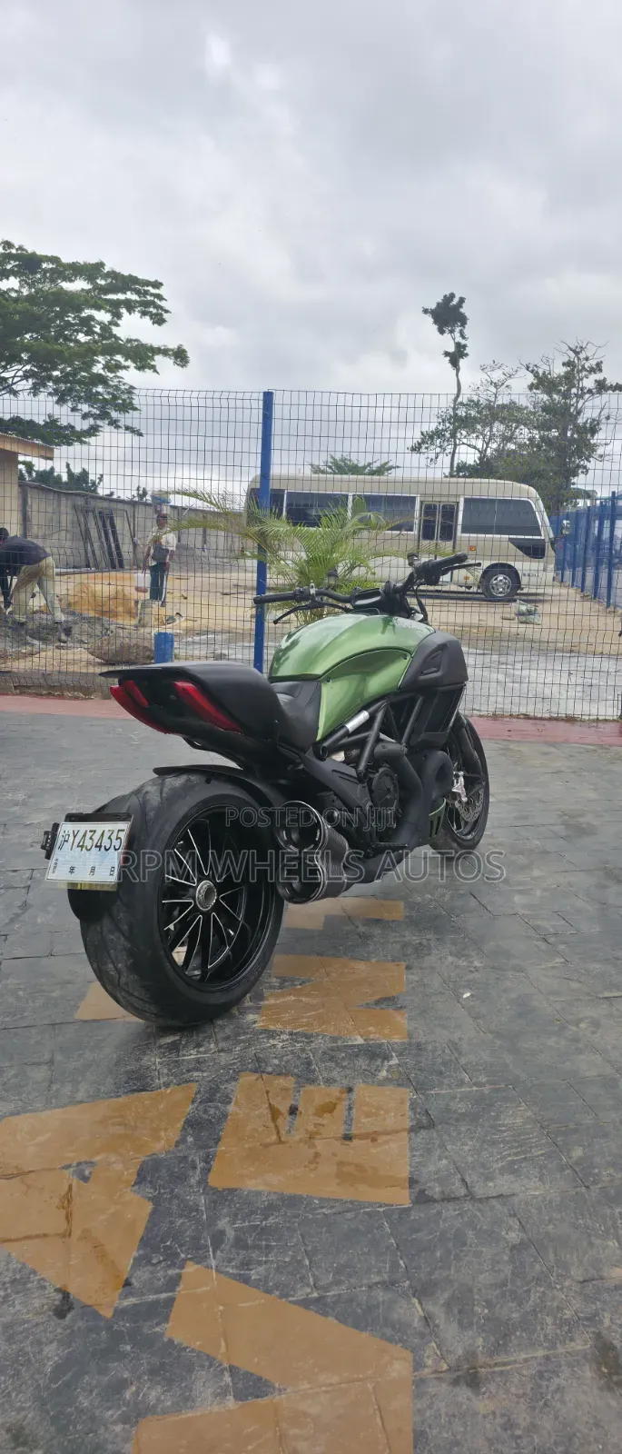 Ducati Diavel 1260 S 2018 Green