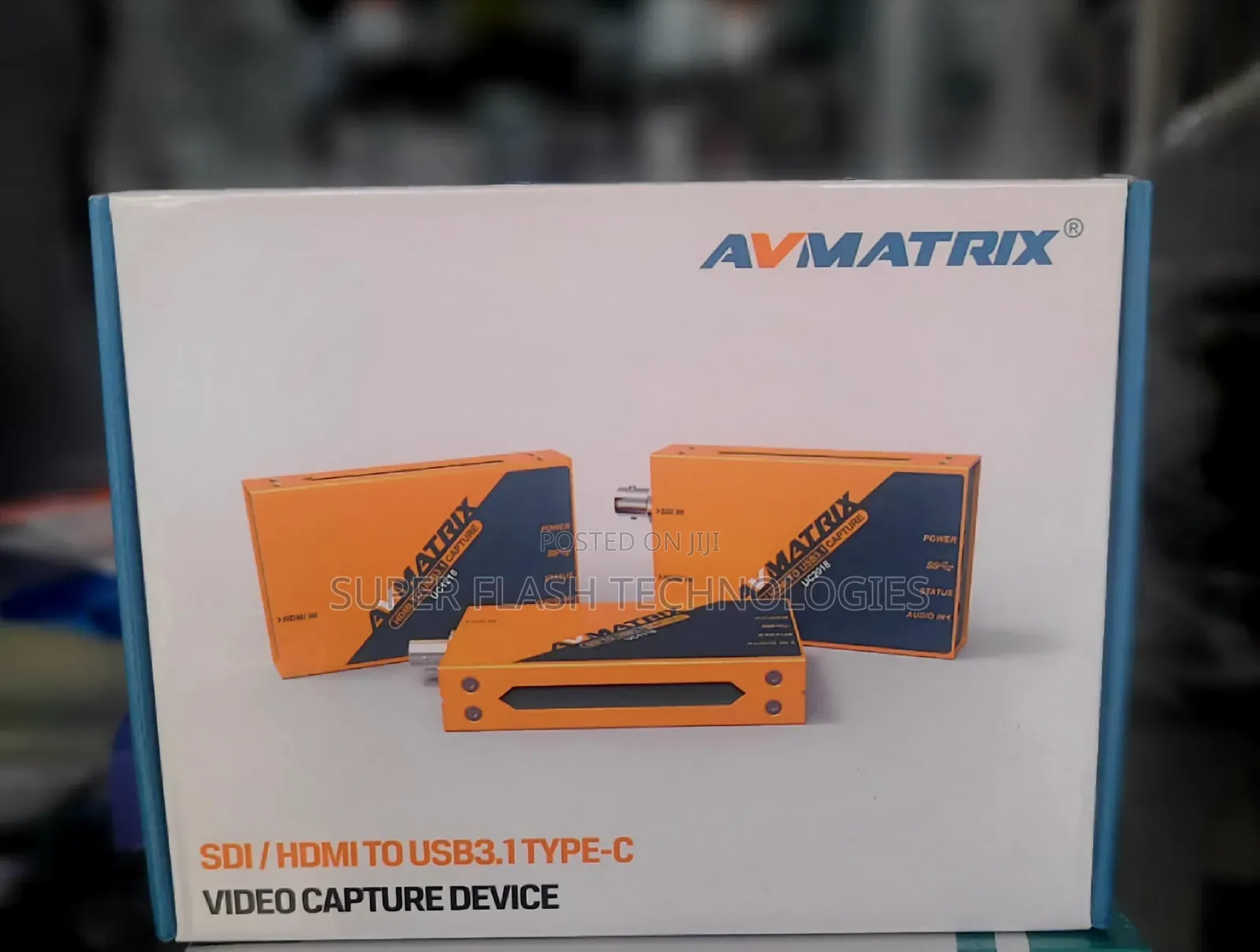 AVMATRIX UC2018 HDMI-Compatible/SDI to USB3.1 TYPE-C Capture Card