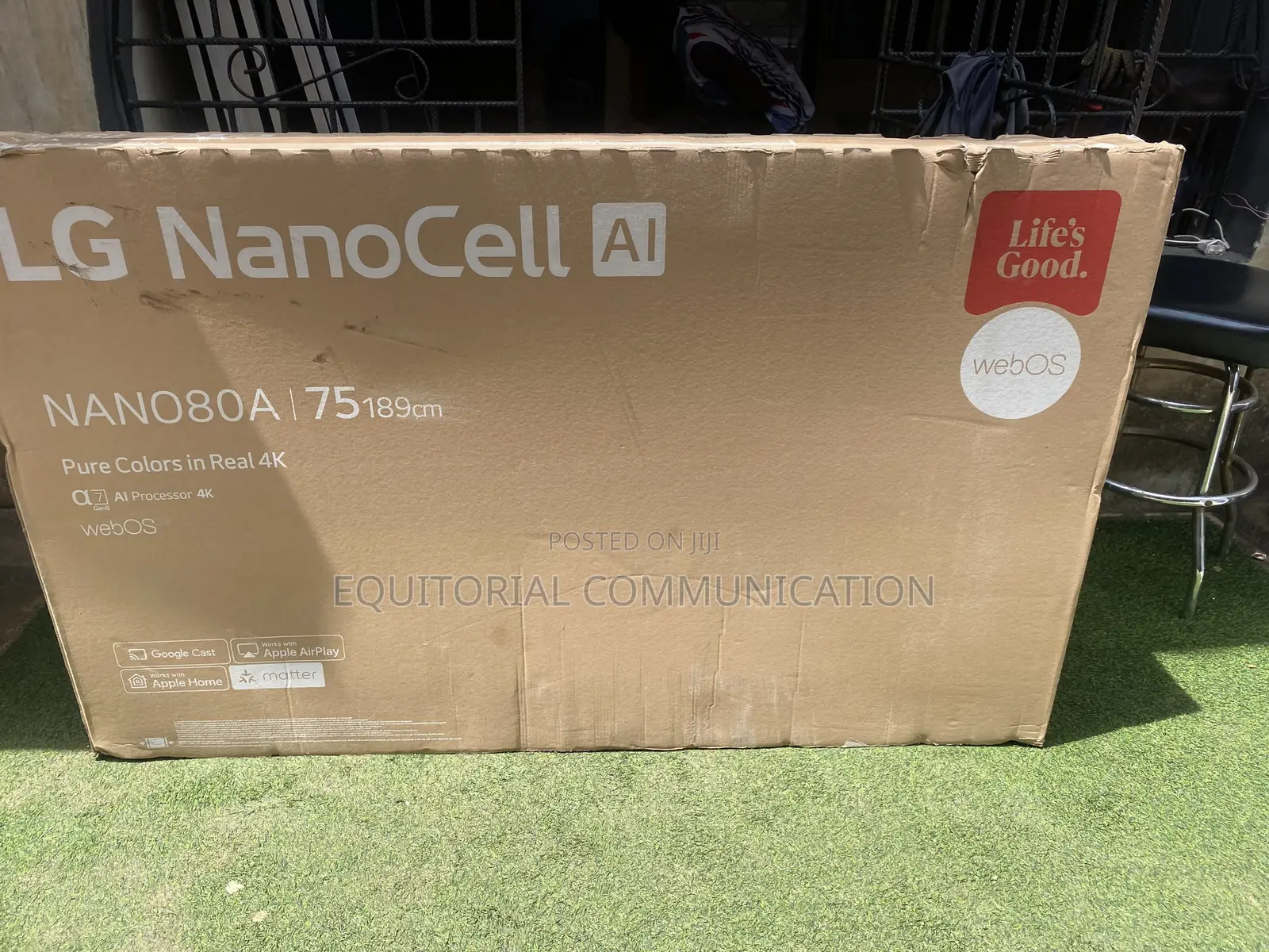 LG 75nano80a6a Ai Nanocell TV With 4k UHD and 20w Stereo Speakers