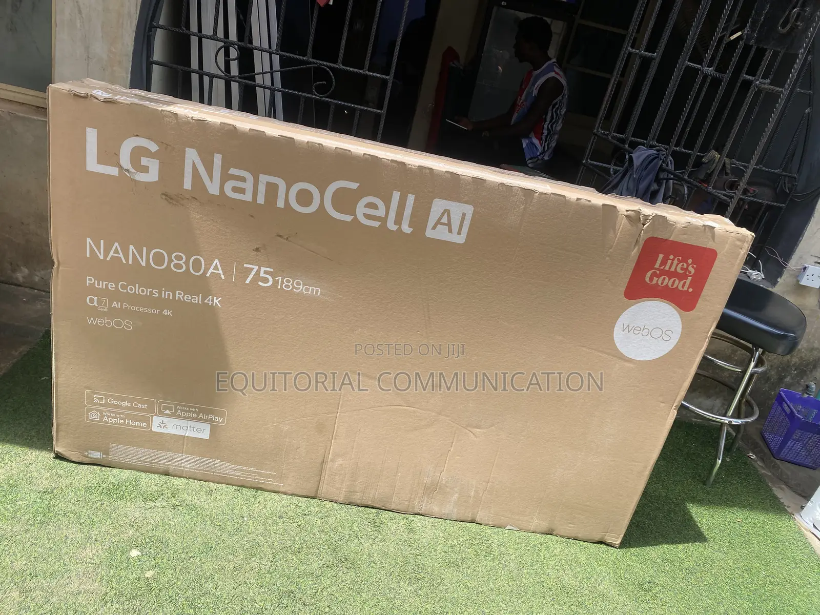 LG 75nano80a6a Ai Nanocell TV With 4k UHD and 20w Stereo Speakers