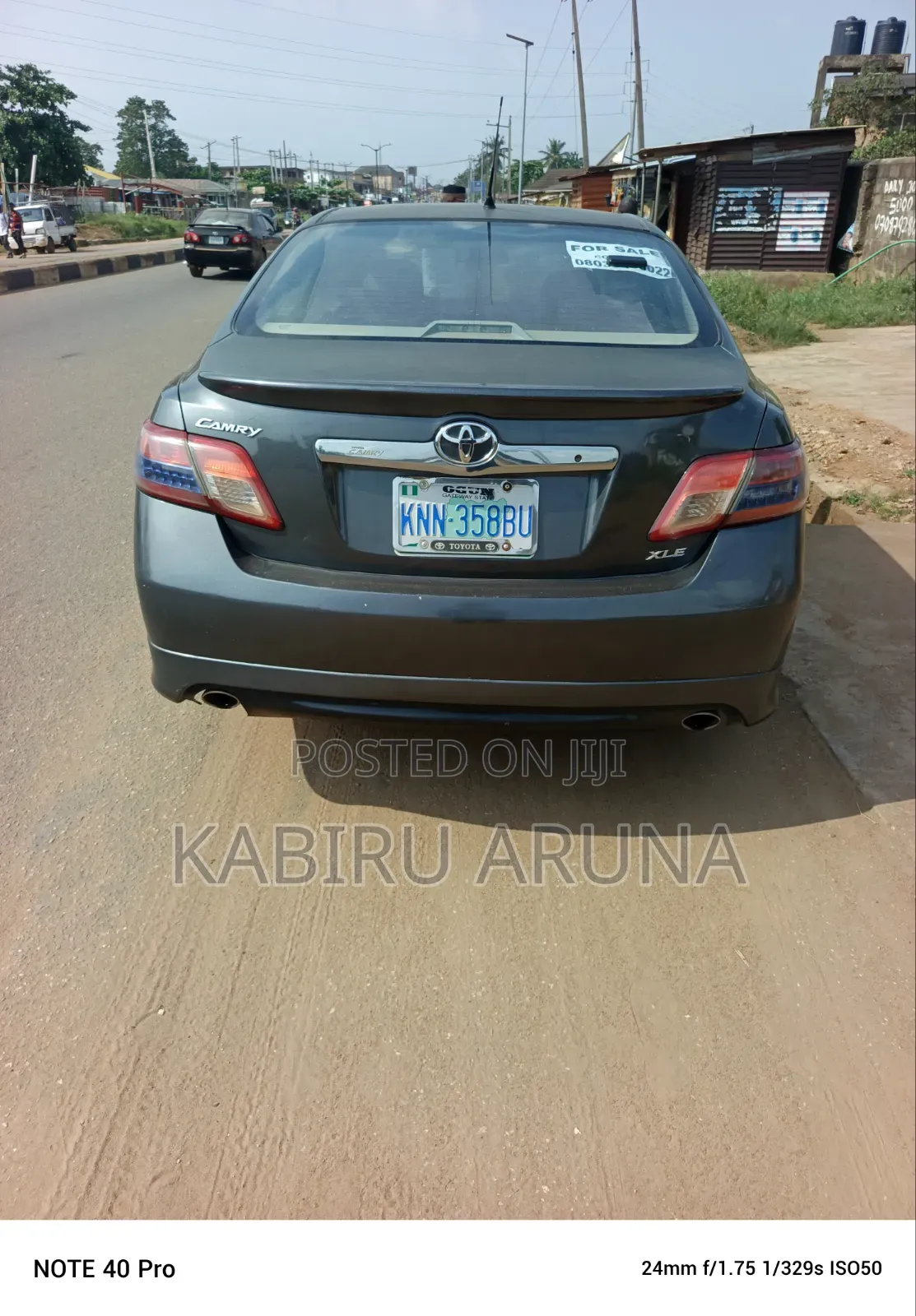 Toyota Camry 2007 Gray