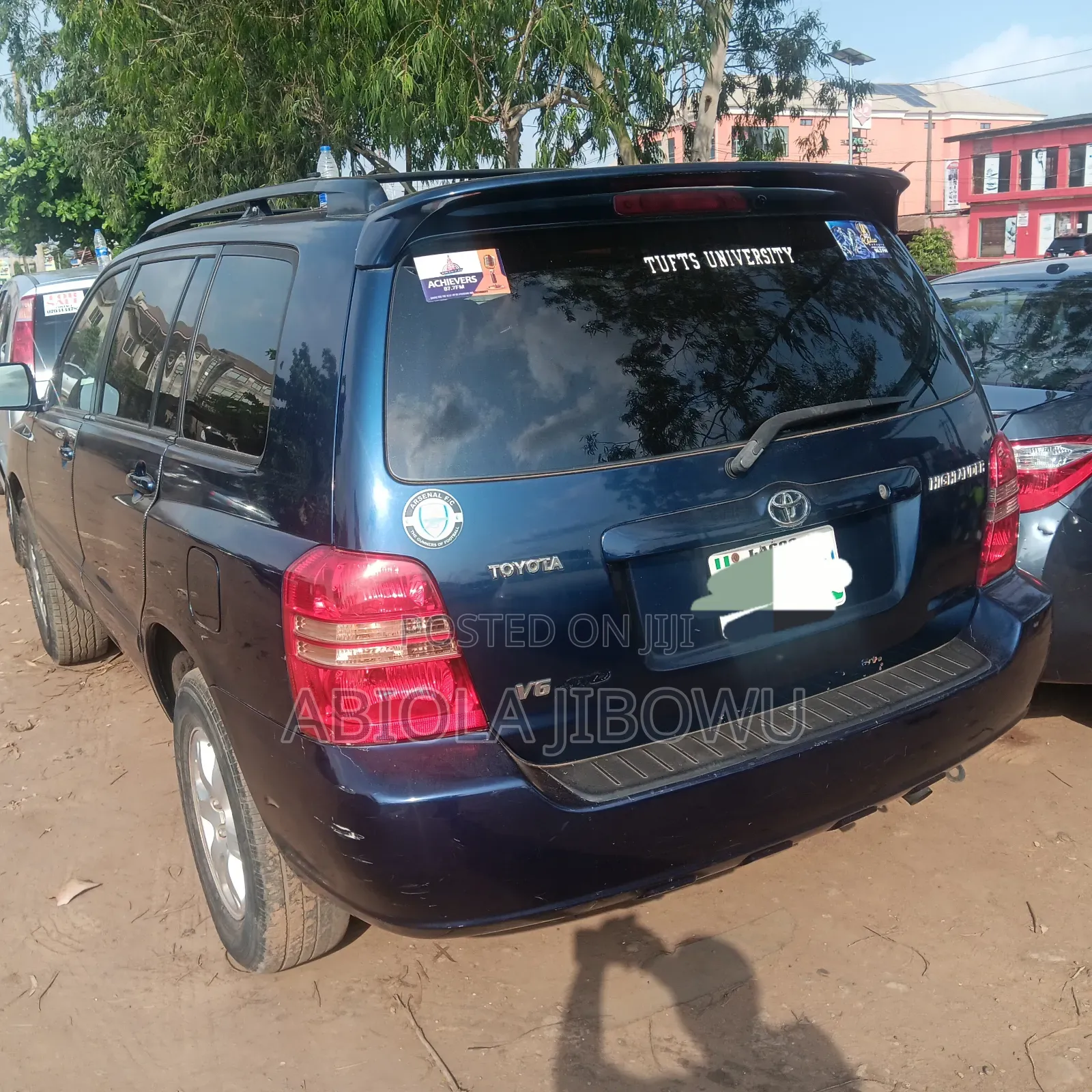 Toyota Highlander V6 AWD 2002 Blue