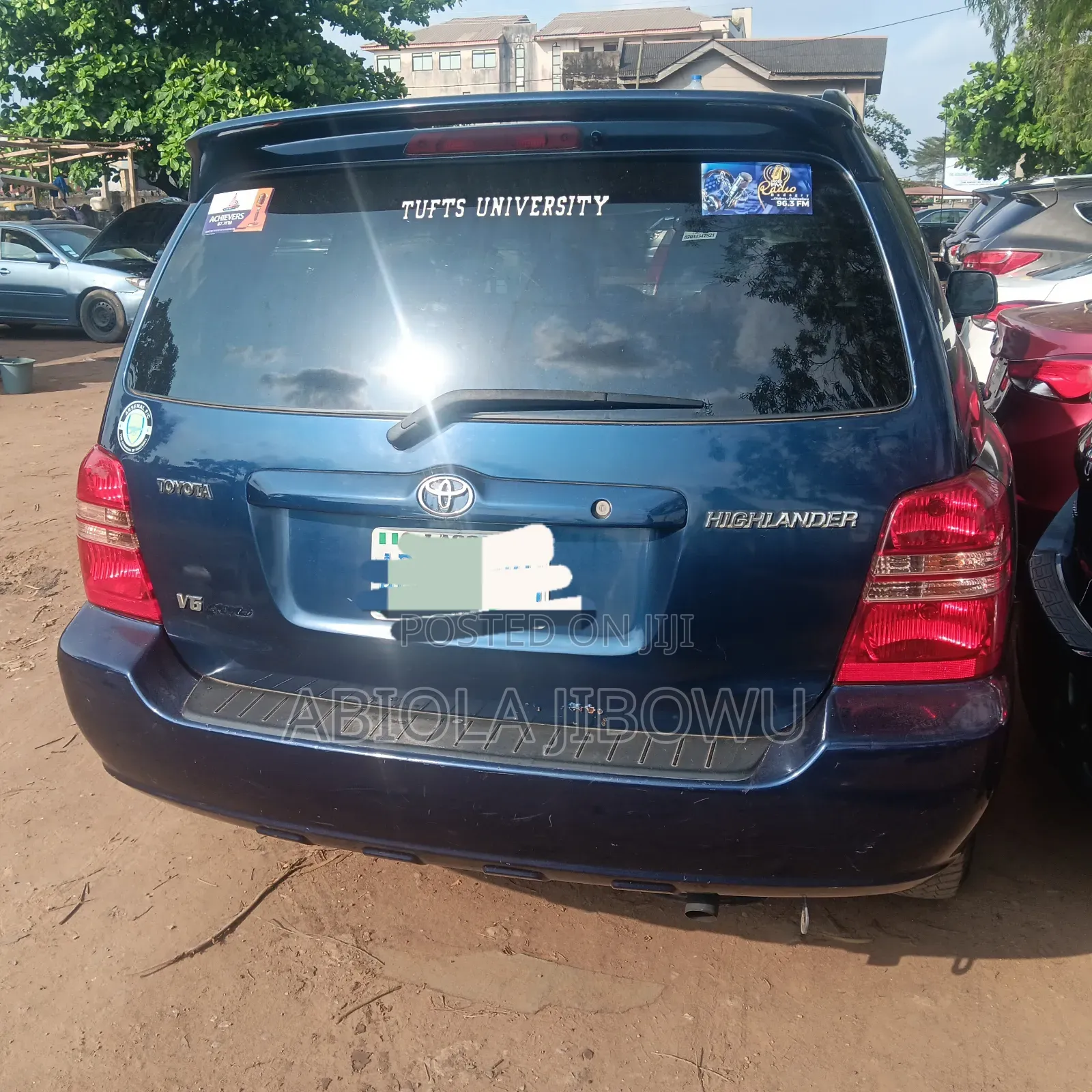 Toyota Highlander V6 AWD 2002 Blue