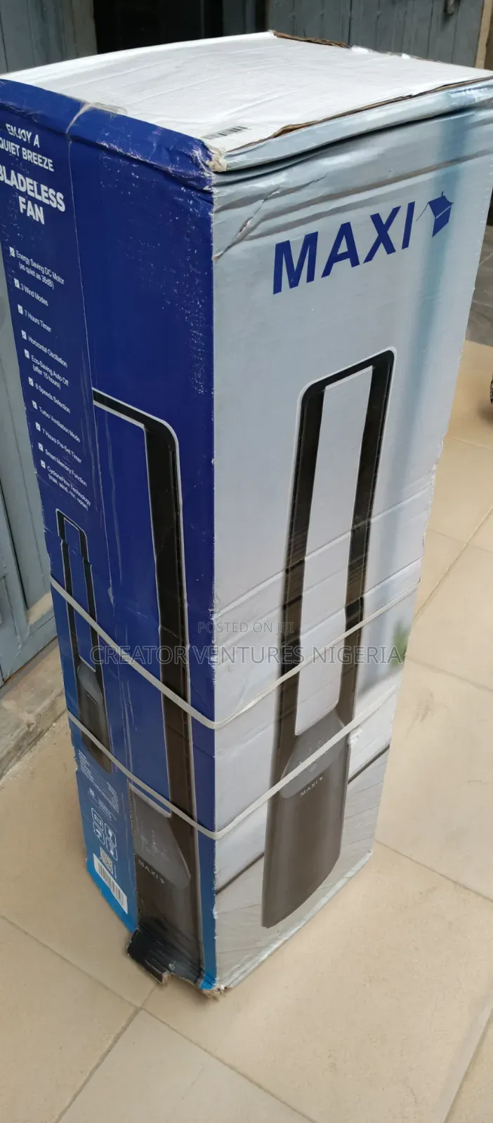 Bladeless Fan Tower Fan,smart Memory Function,3wind Mode,7 Hours Timer