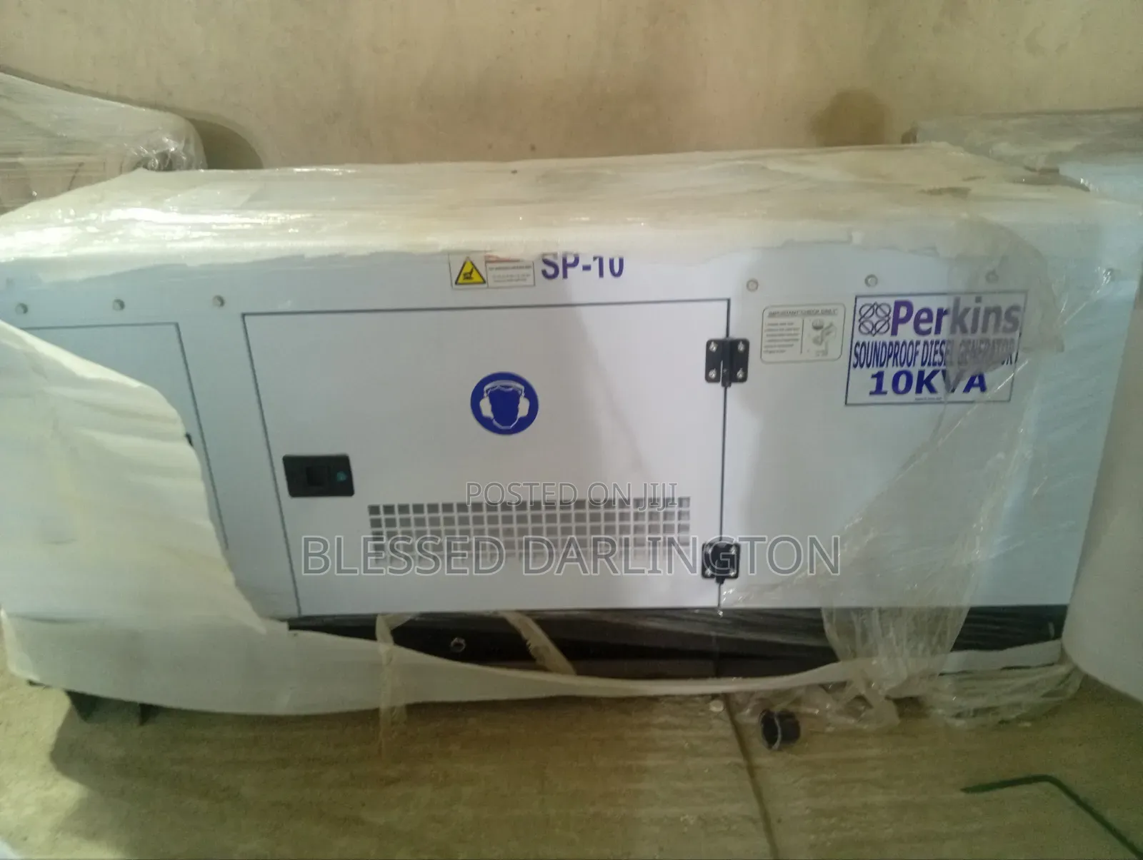 10kva Perkins Soundproof Diesel Generator 