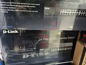 D-Link 24-Port 10/100 Desktop/Rackmount Switch