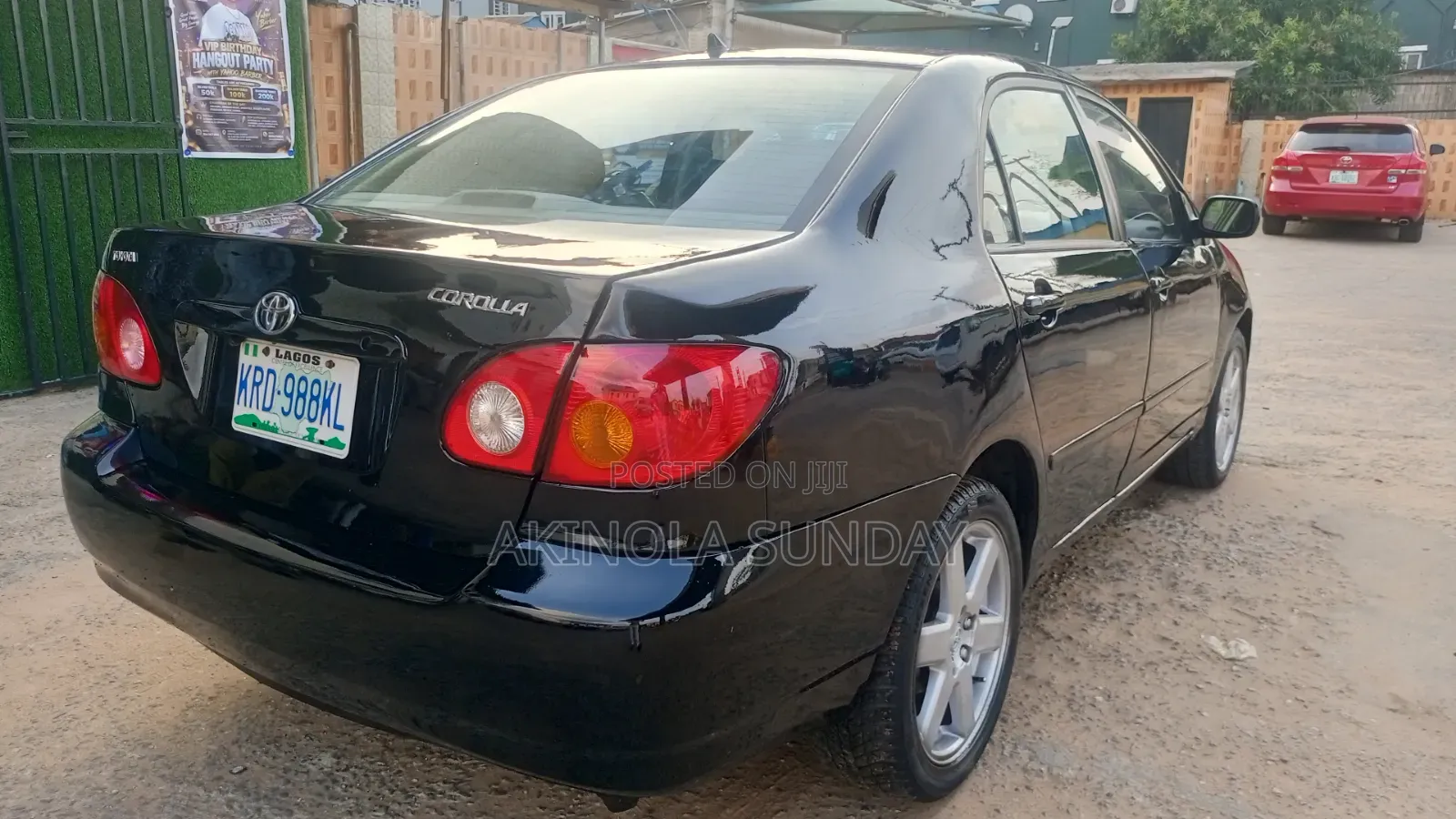 Toyota Corolla 2003 Black