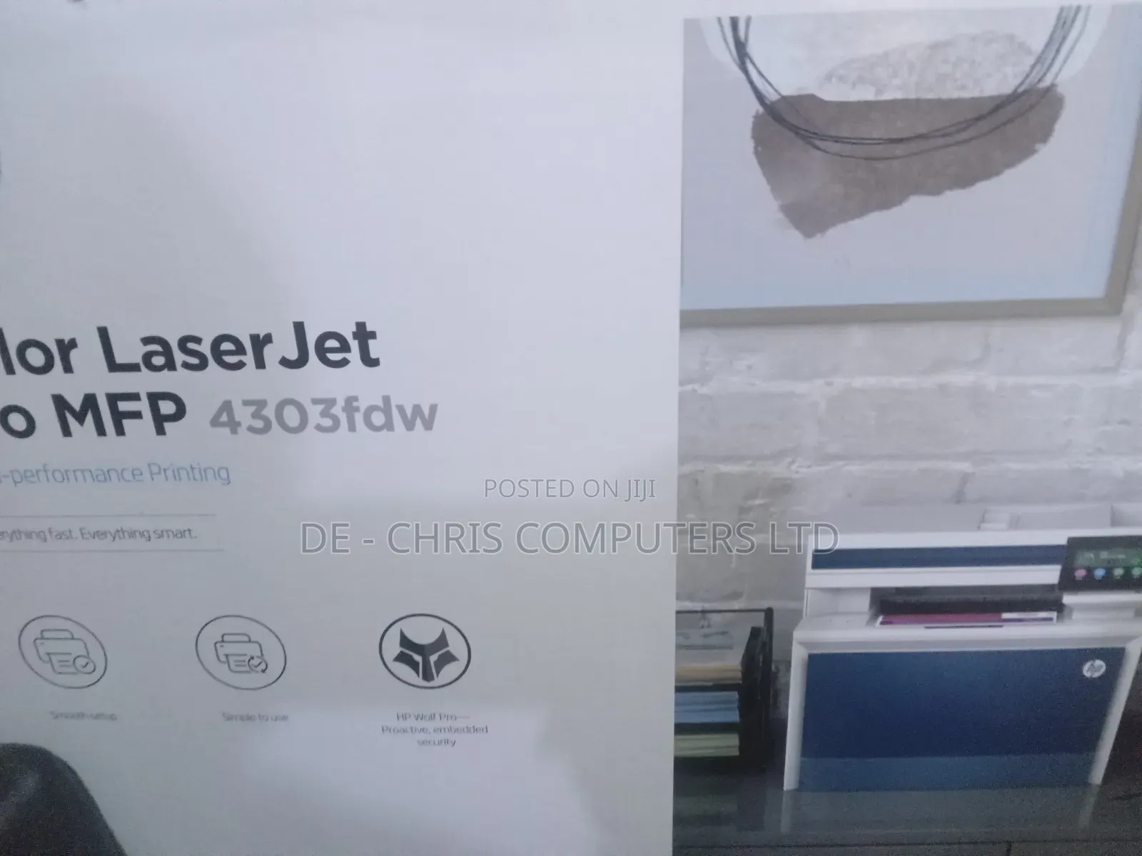 HP Colour Laser Jet 4303fdw Printer