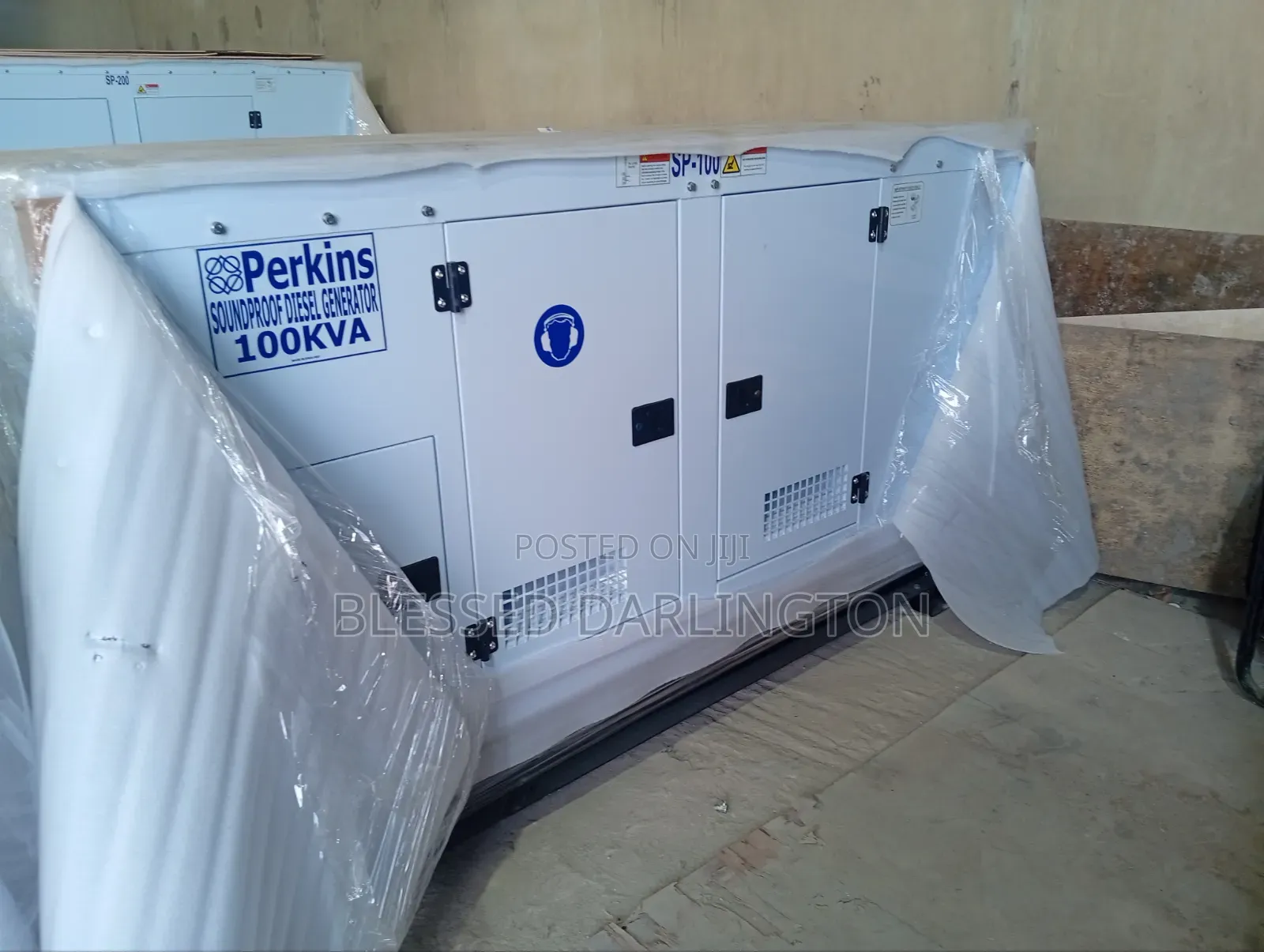 100kva Perkins Soundproof Diesel Generator