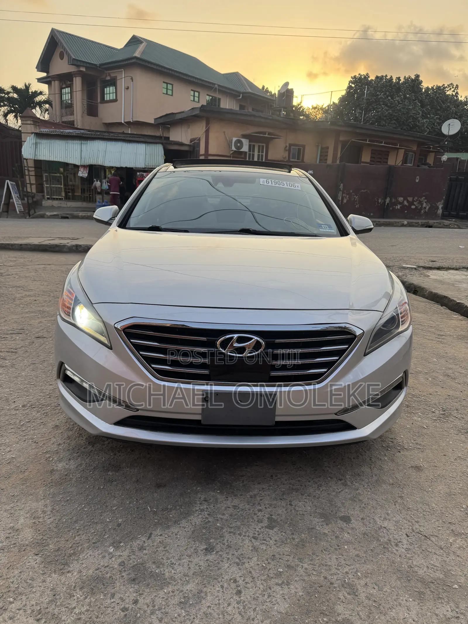 Hyundai Sonata Limited 2.0T 4dr Sedan (2.0L 4cyl Turbo 6A) 2015 Silver