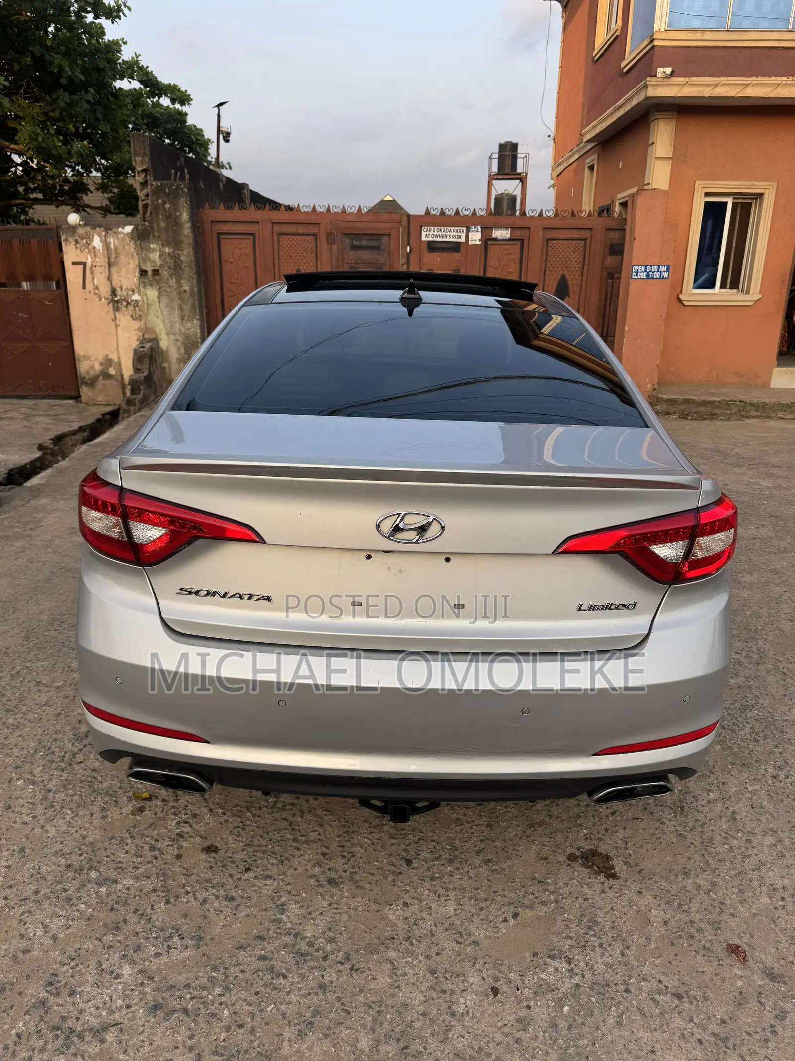 Hyundai Sonata Limited 2.0T 4dr Sedan (2.0L 4cyl Turbo 6A) 2015 Silver