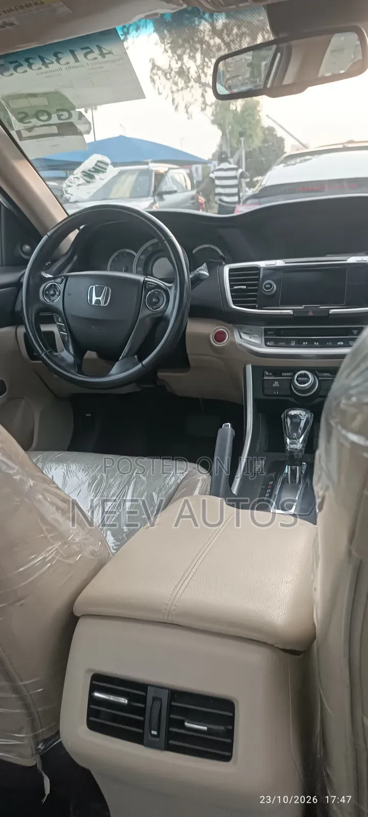 Honda Accord EX 4dr Sedan (2.4L 4cyl CVT) 2014 White