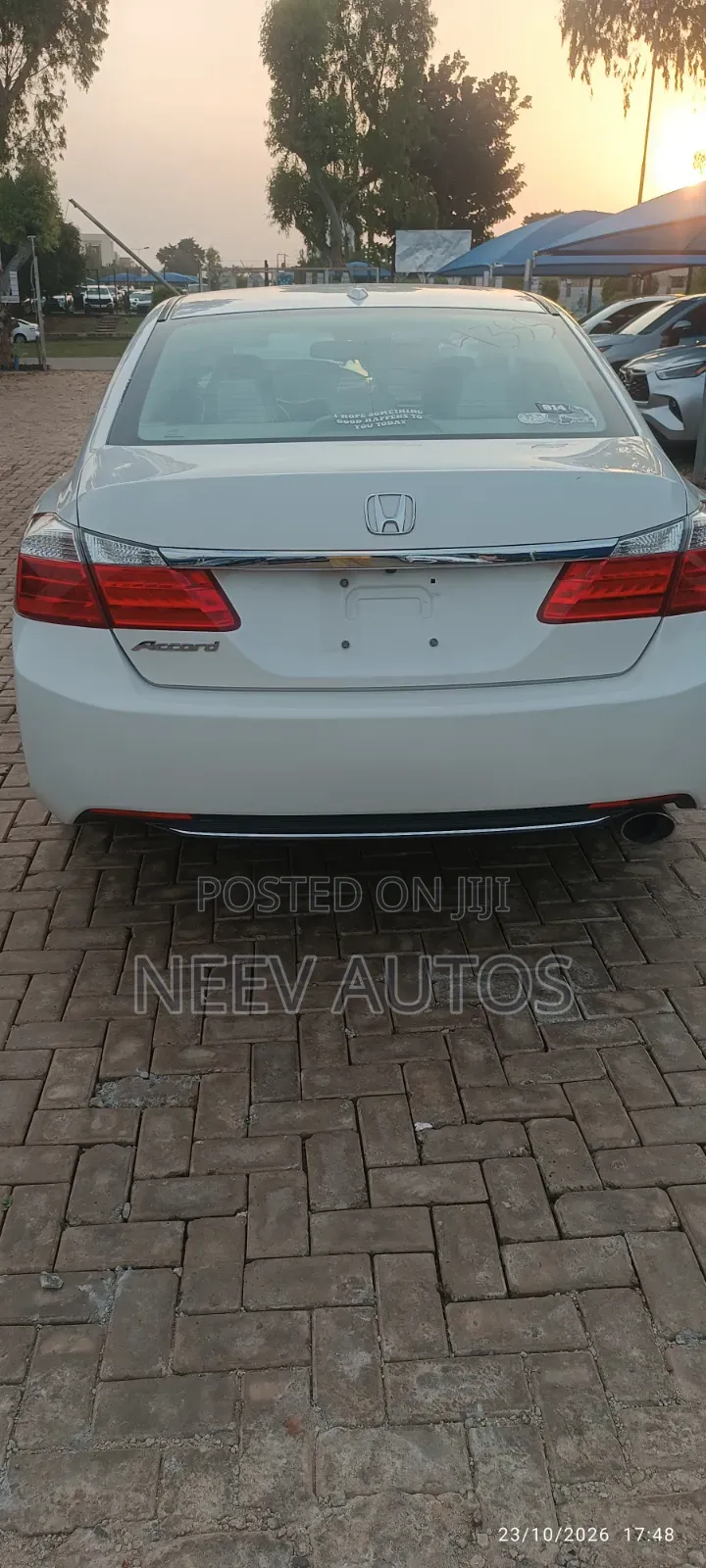 Honda Accord EX 4dr Sedan (2.4L 4cyl CVT) 2014 White