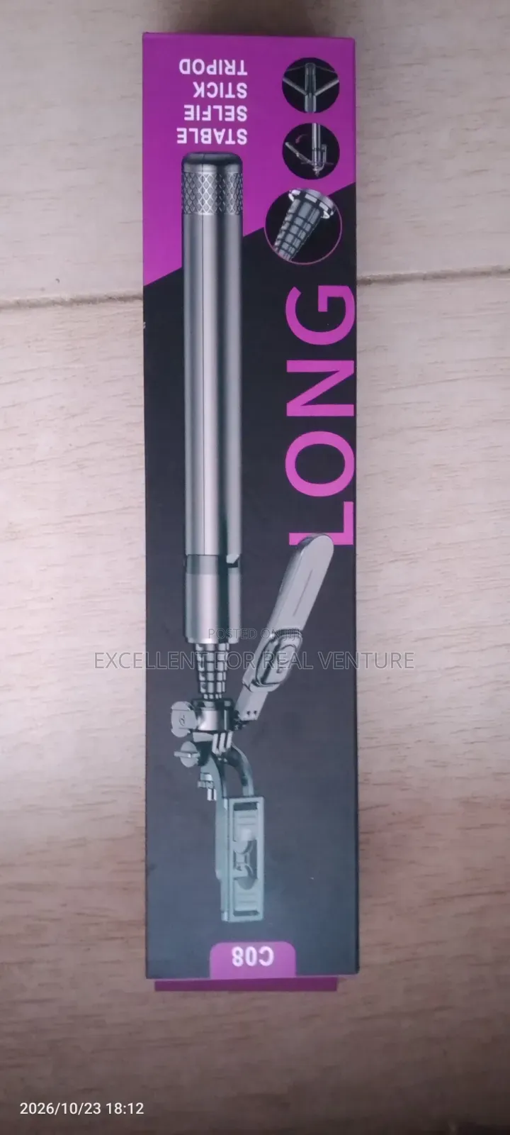 CO8 Stable Selfie Stick Tripod