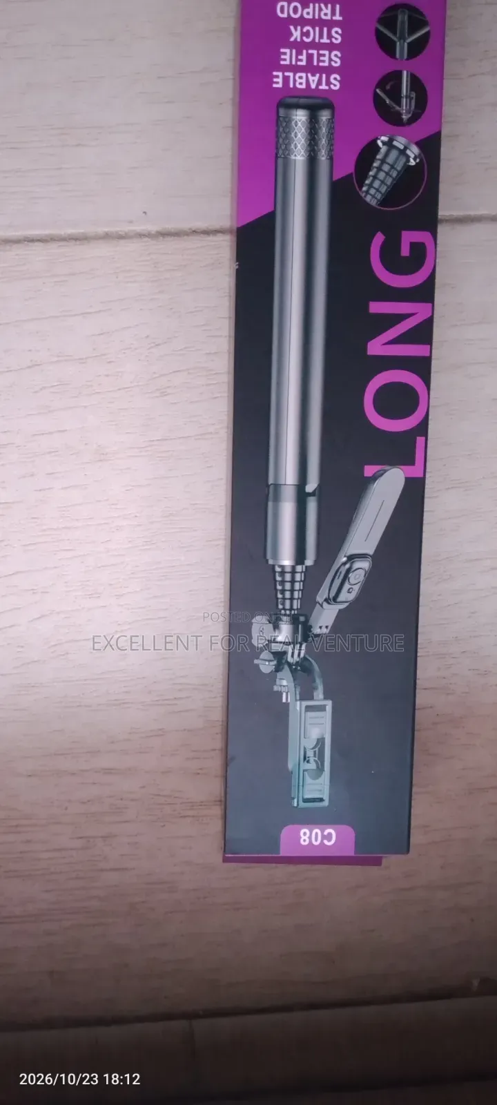 CO8 Stable Selfie Stick Tripod